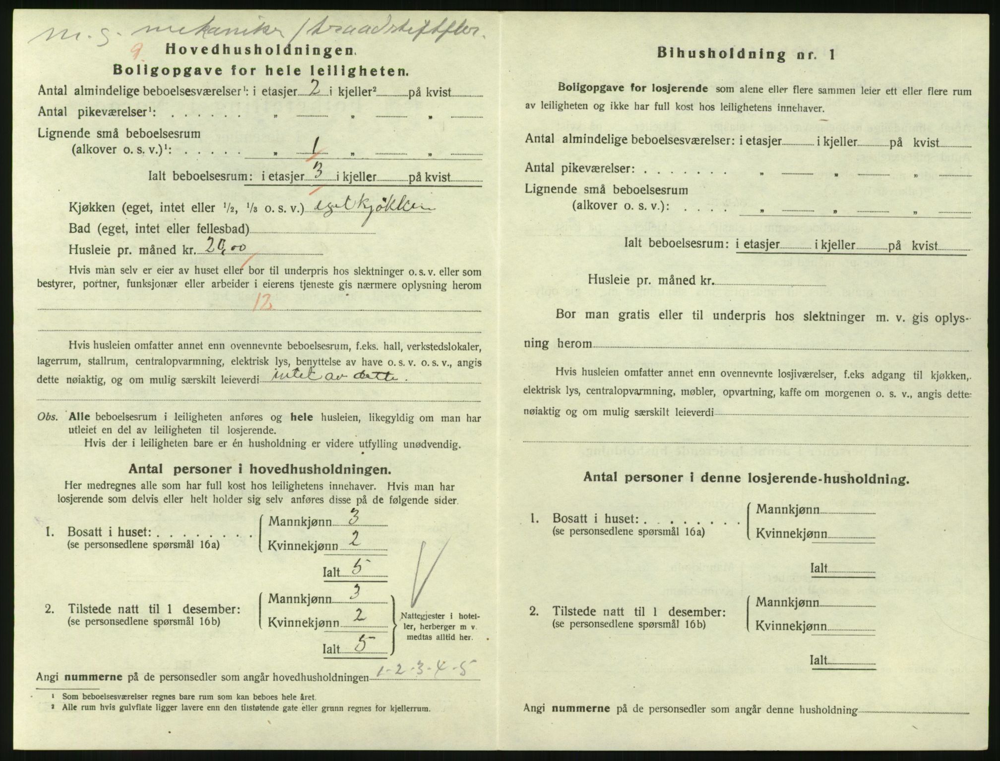 SAKO, 1920 census for Larvik, 1920, p. 4091