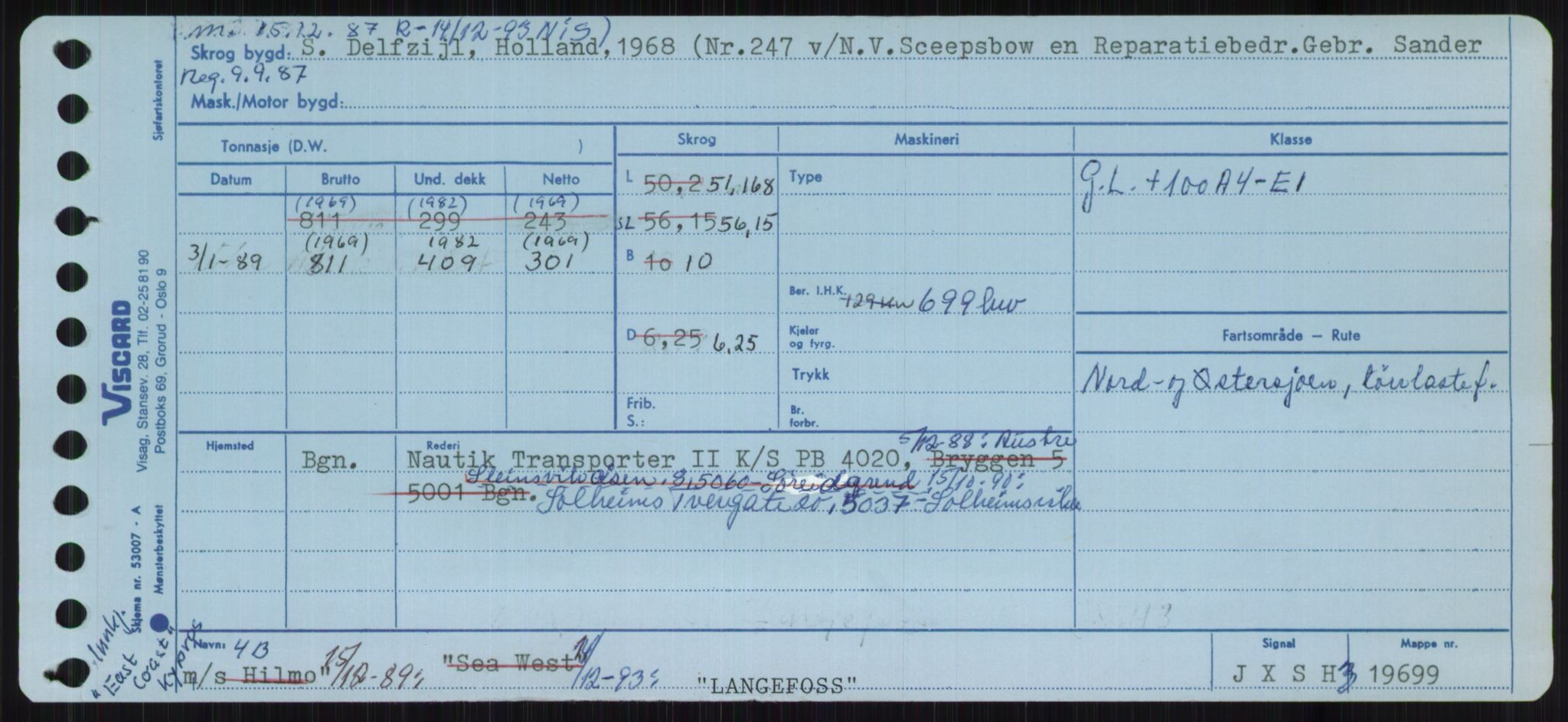 Sjøfartsdirektoratet med forløpere, Skipsmålingen, AV/RA-S-1627/H/Ha/L0003/0002: Fartøy, Hilm-Mar / Fartøy, Kom-Mar, p. 295