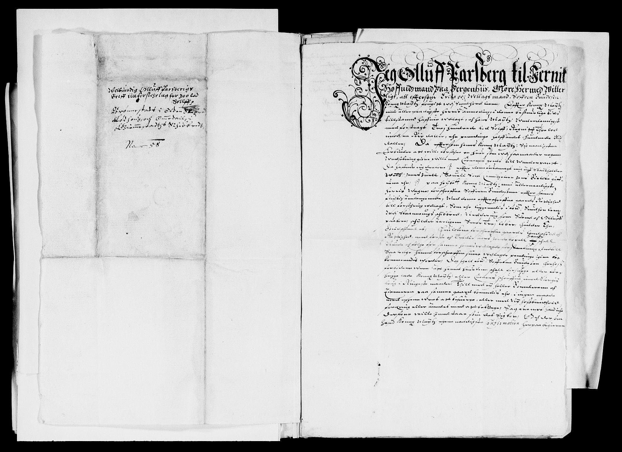 Rentekammeret inntil 1814, Reviderte regnskaper, Lensregnskaper, AV/RA-EA-5023/R/Rb/Rbt/L0067: Bergenhus len, 1634-1635