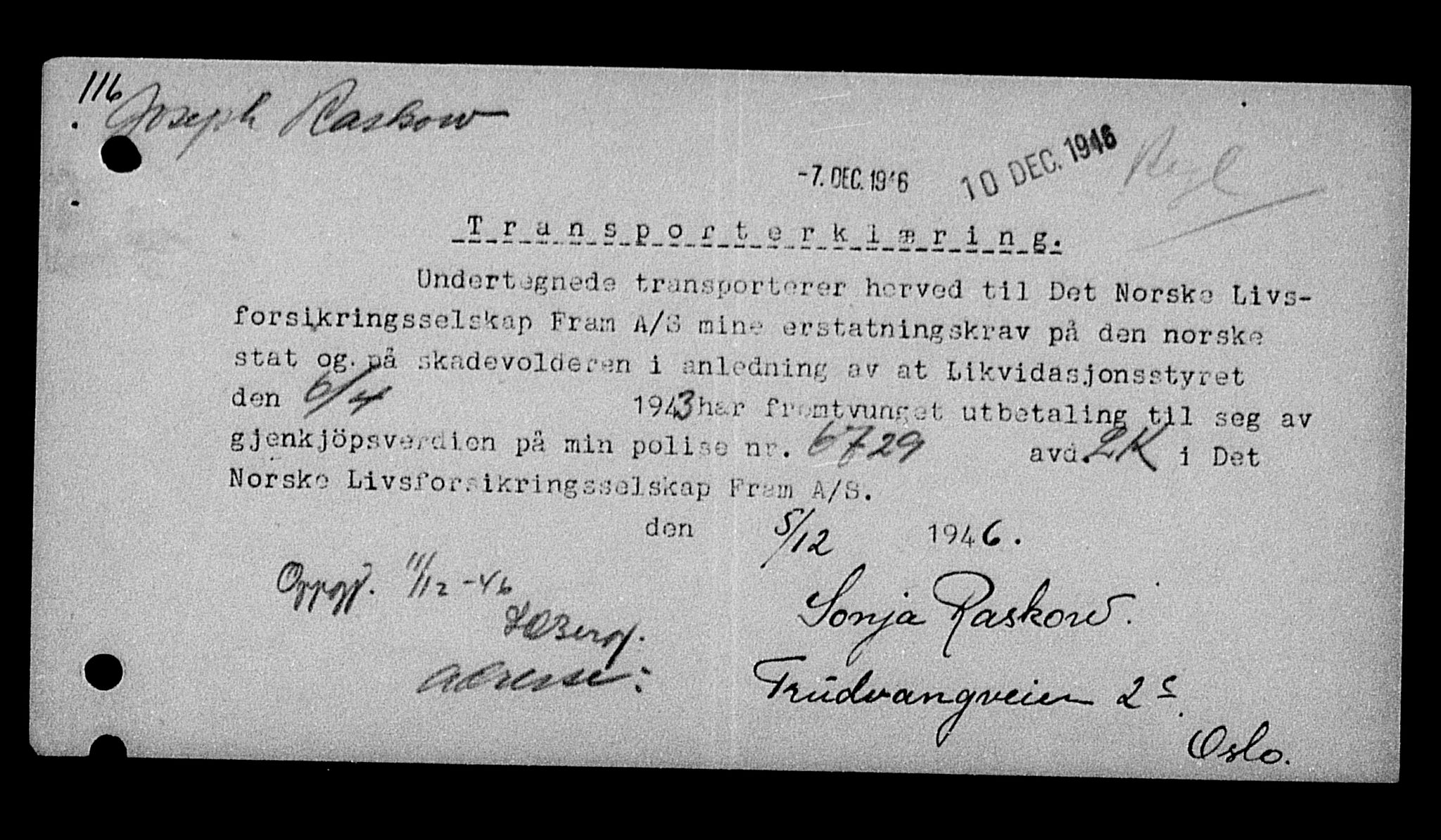 Justisdepartementet, Tilbakeføringskontoret for inndratte formuer, AV/RA-S-1564/H/Hc/Hcc/L0972: --, 1945-1947, p. 153