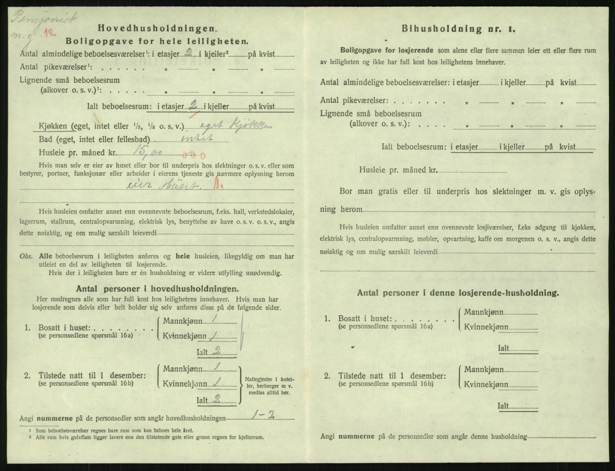 SAKO, 1920 census for Horten, 1920, p. 6240