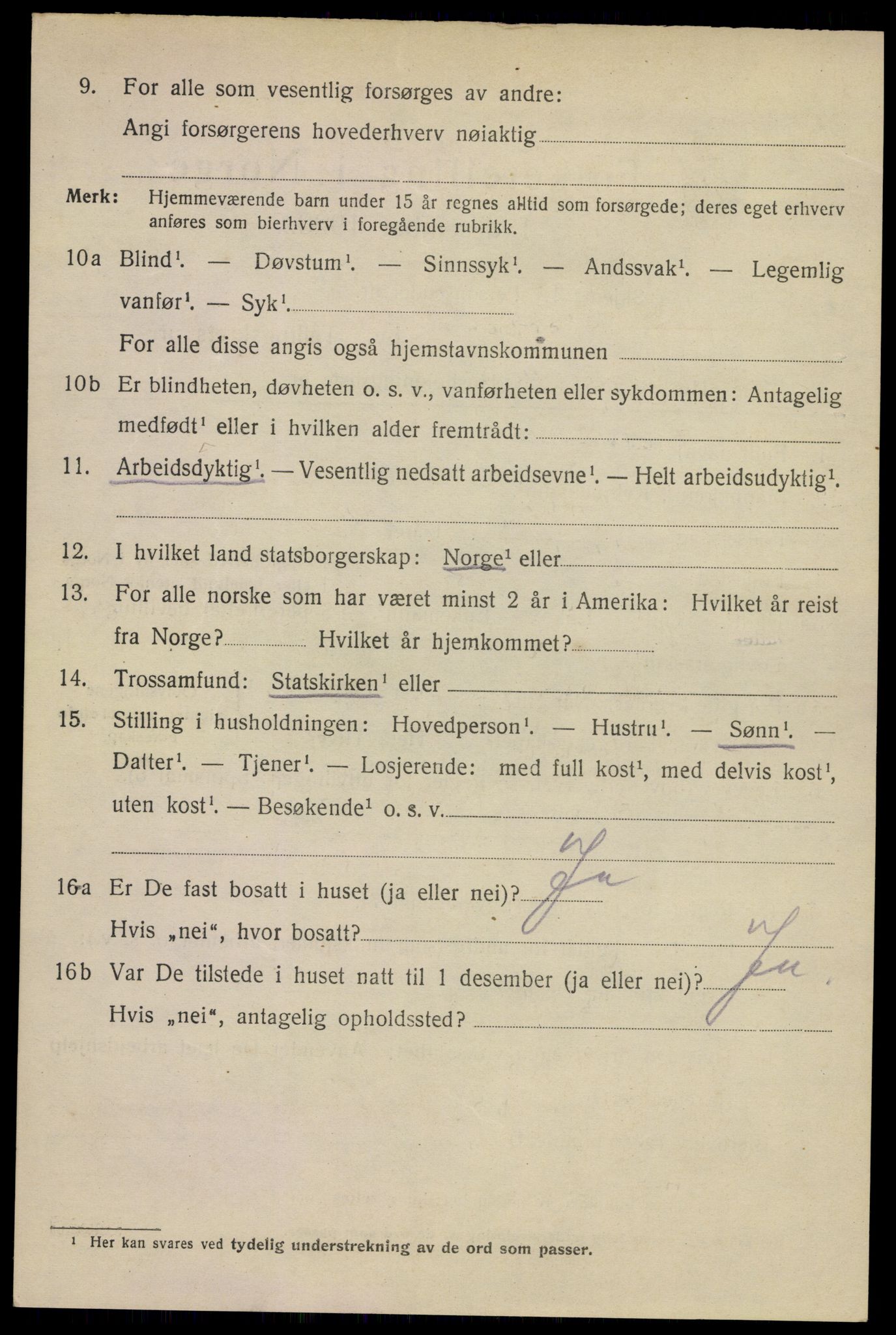 SAKO, 1920 census for Horten, 1920, p. 14632