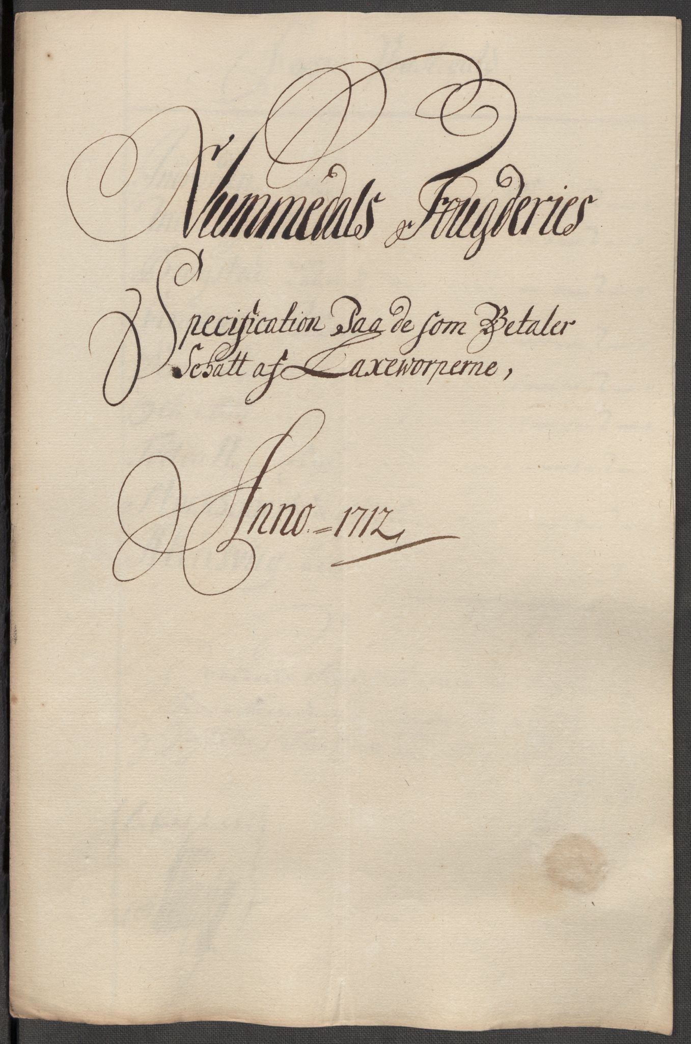 Rentekammeret inntil 1814, Reviderte regnskaper, Fogderegnskap, RA/EA-4092/R64/L4433: Fogderegnskap Namdal, 1712, p. 122