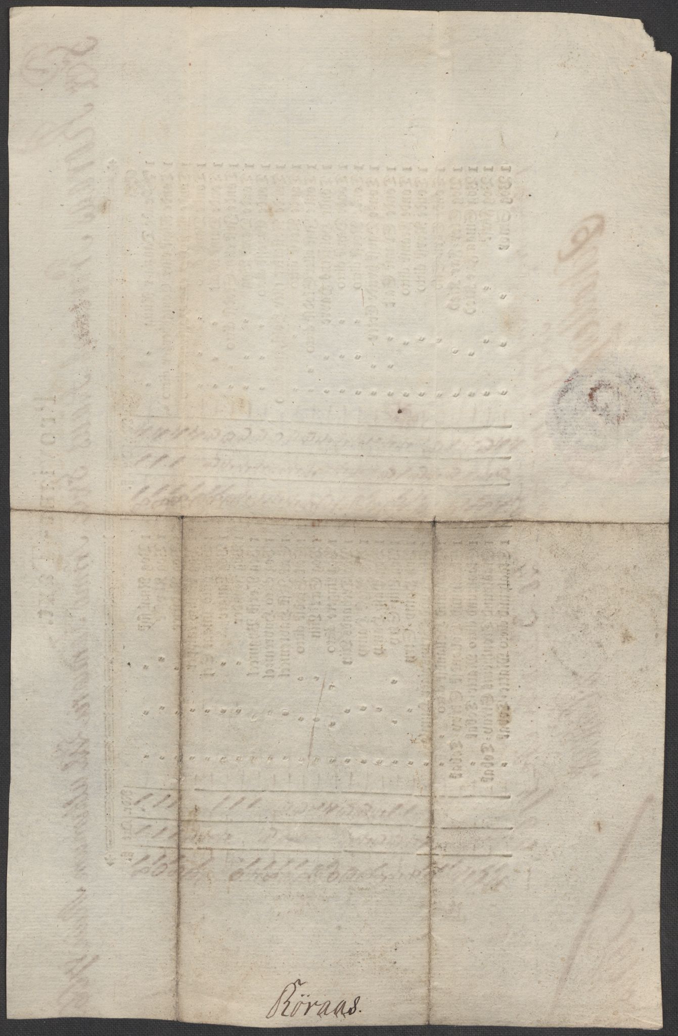 Røros kobberverk, SAT/PA-0211/1/12/L0021: 12.20.9 Provianttakster, 1765-1824, p. 9
