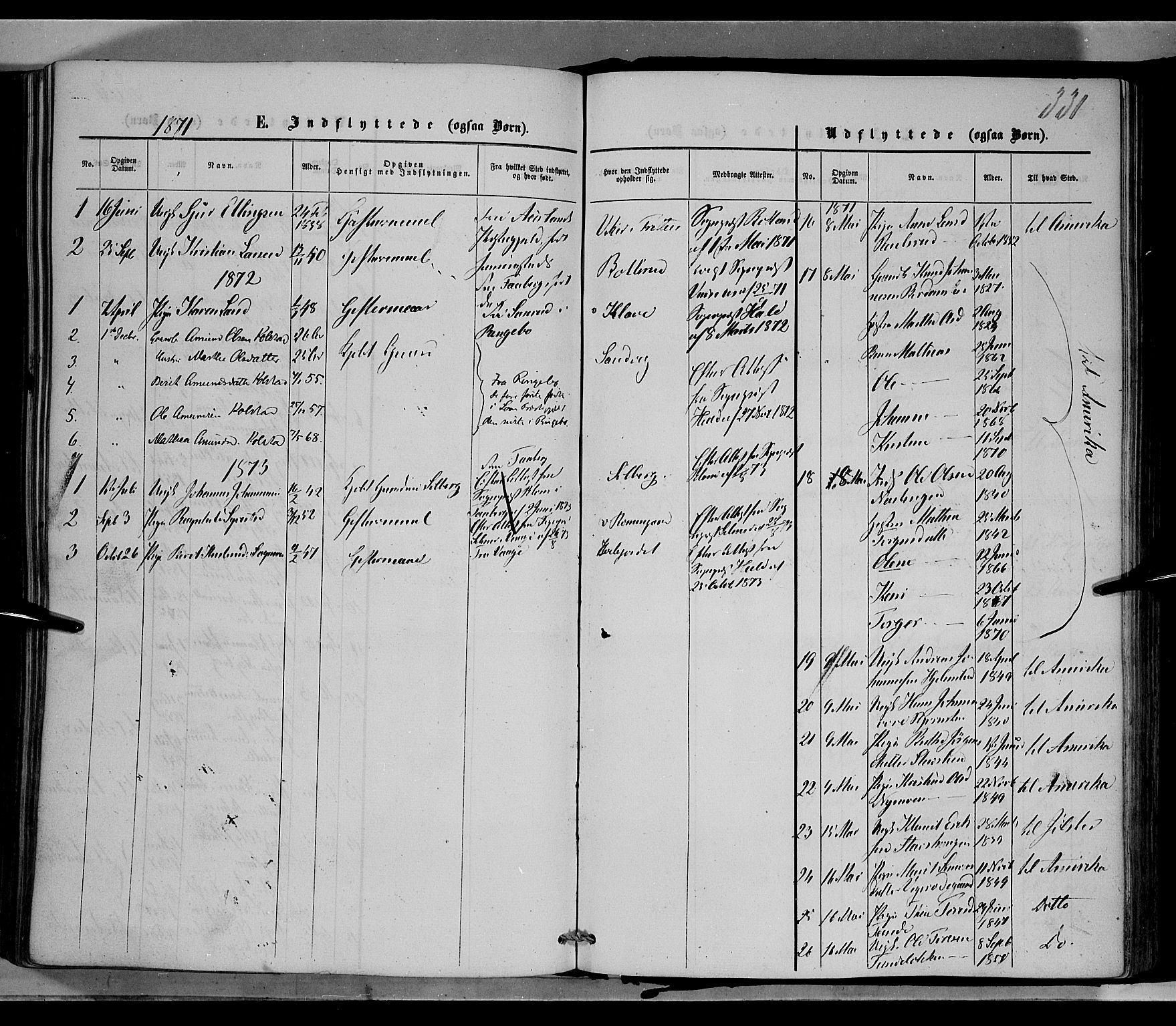 Øyer prestekontor, SAH/PREST-084/H/Ha/Haa/L0006: Parish register (official) no. 6, 1858-1874, p. 331