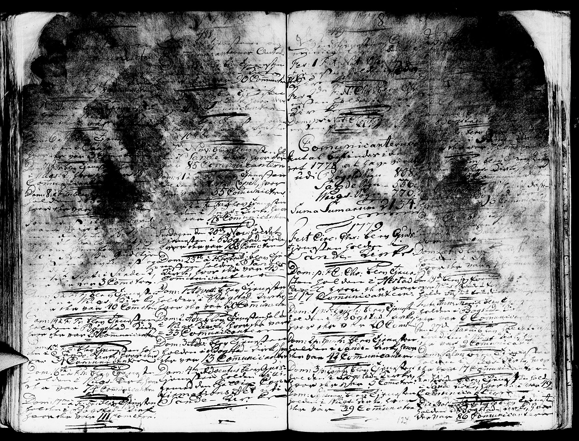 Gaular sokneprestembete, SAB/A-80001/H/Haa: Parish register (official) no. A 1, 1755-1785, p. 124