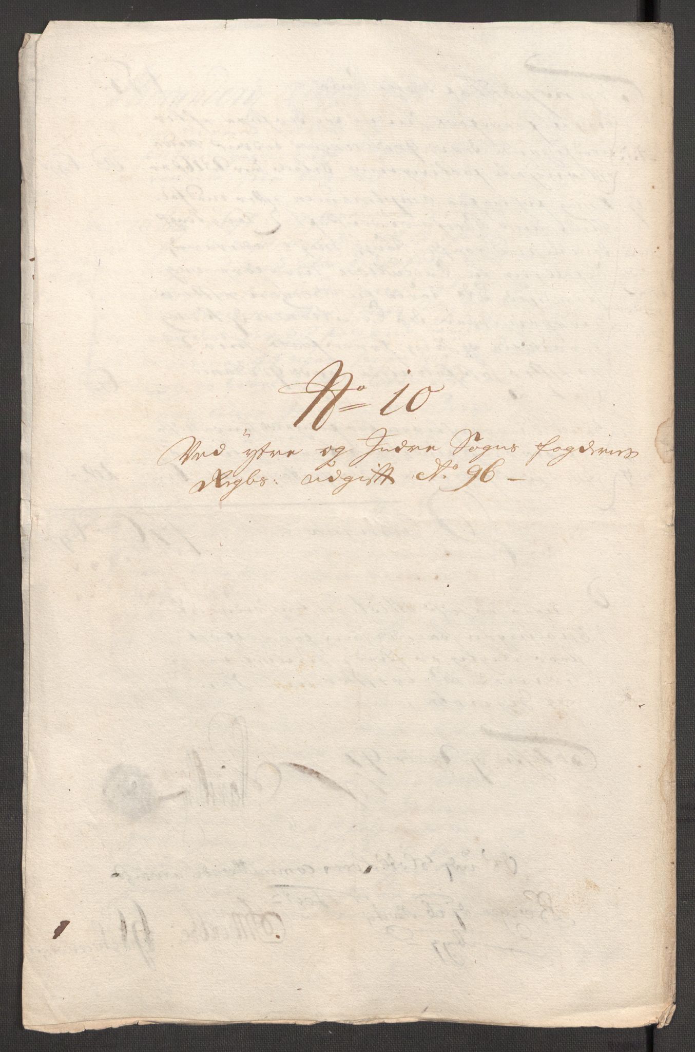 Rentekammeret inntil 1814, Reviderte regnskaper, Fogderegnskap, RA/EA-4092/R52/L3309: Fogderegnskap Sogn, 1696-1697, p. 219