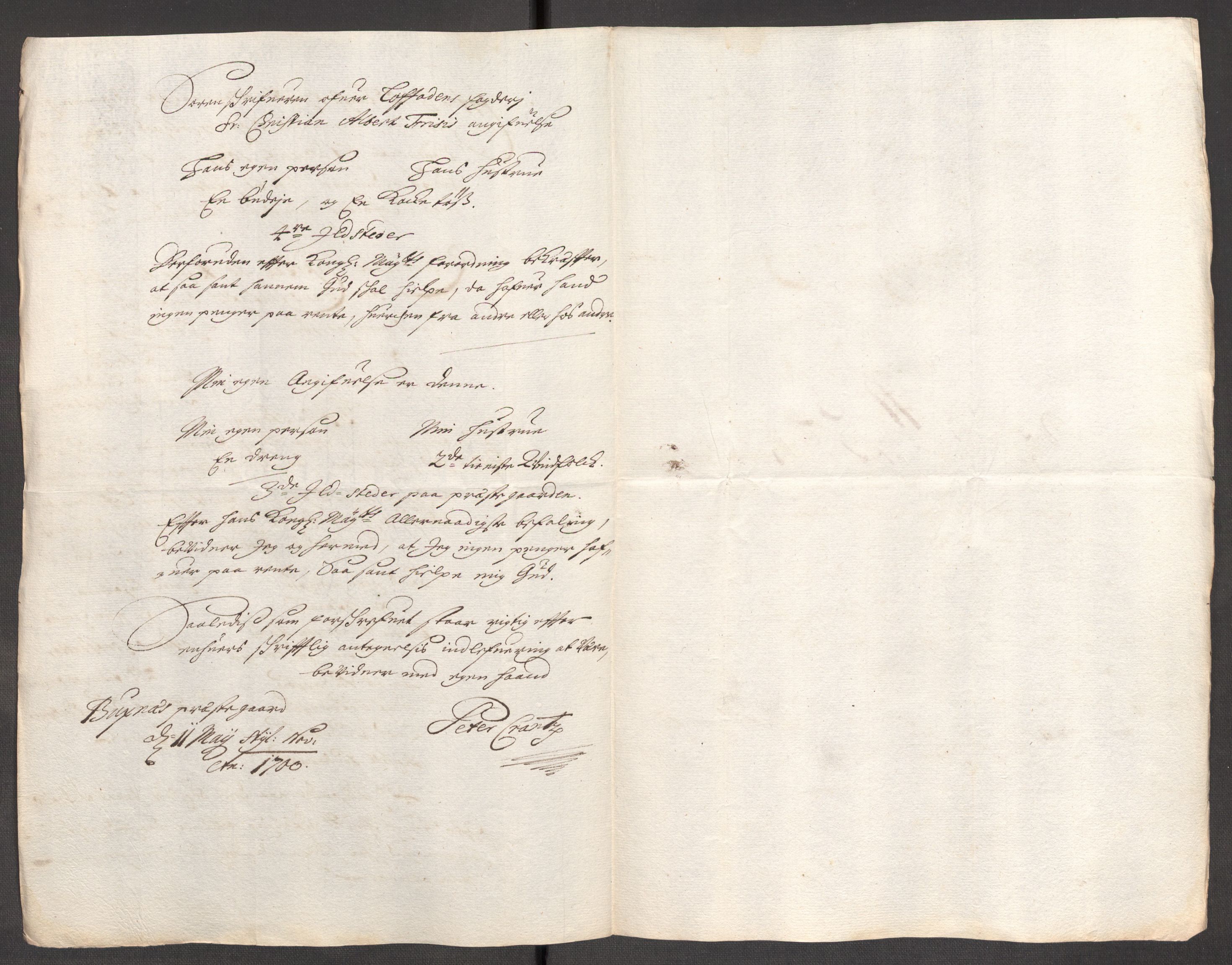 Rentekammeret inntil 1814, Reviderte regnskaper, Fogderegnskap, AV/RA-EA-4092/R67/L4678: Fogderegnskap Vesterålen, Andenes og Lofoten, 1696-1708, p. 308