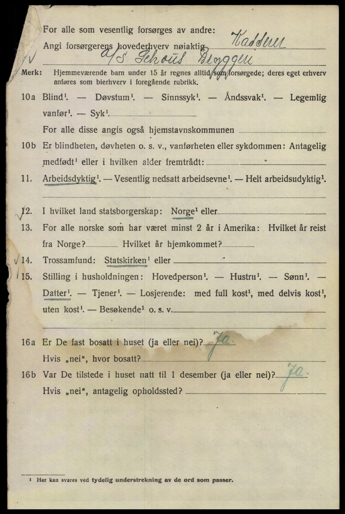 SAO, 1920 census for Kristiania, 1920, p. 250128