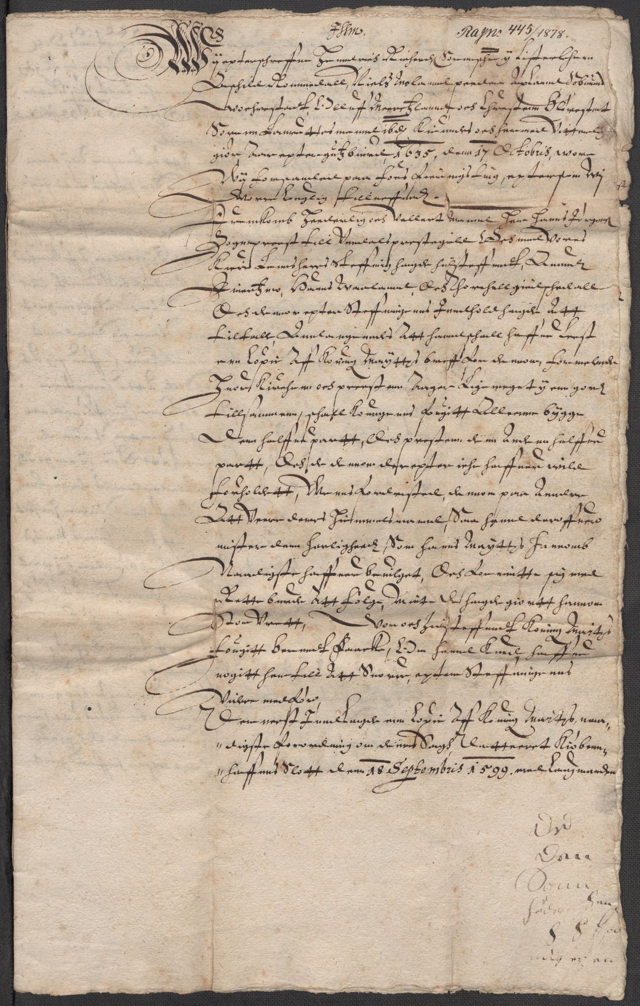 Riksarkivets diplomsamling, AV/RA-EA-5965/F15/L0031: Prestearkiv - Aust-Agder, Vest-Agder og Rogaland, 1575-1768, p. 113