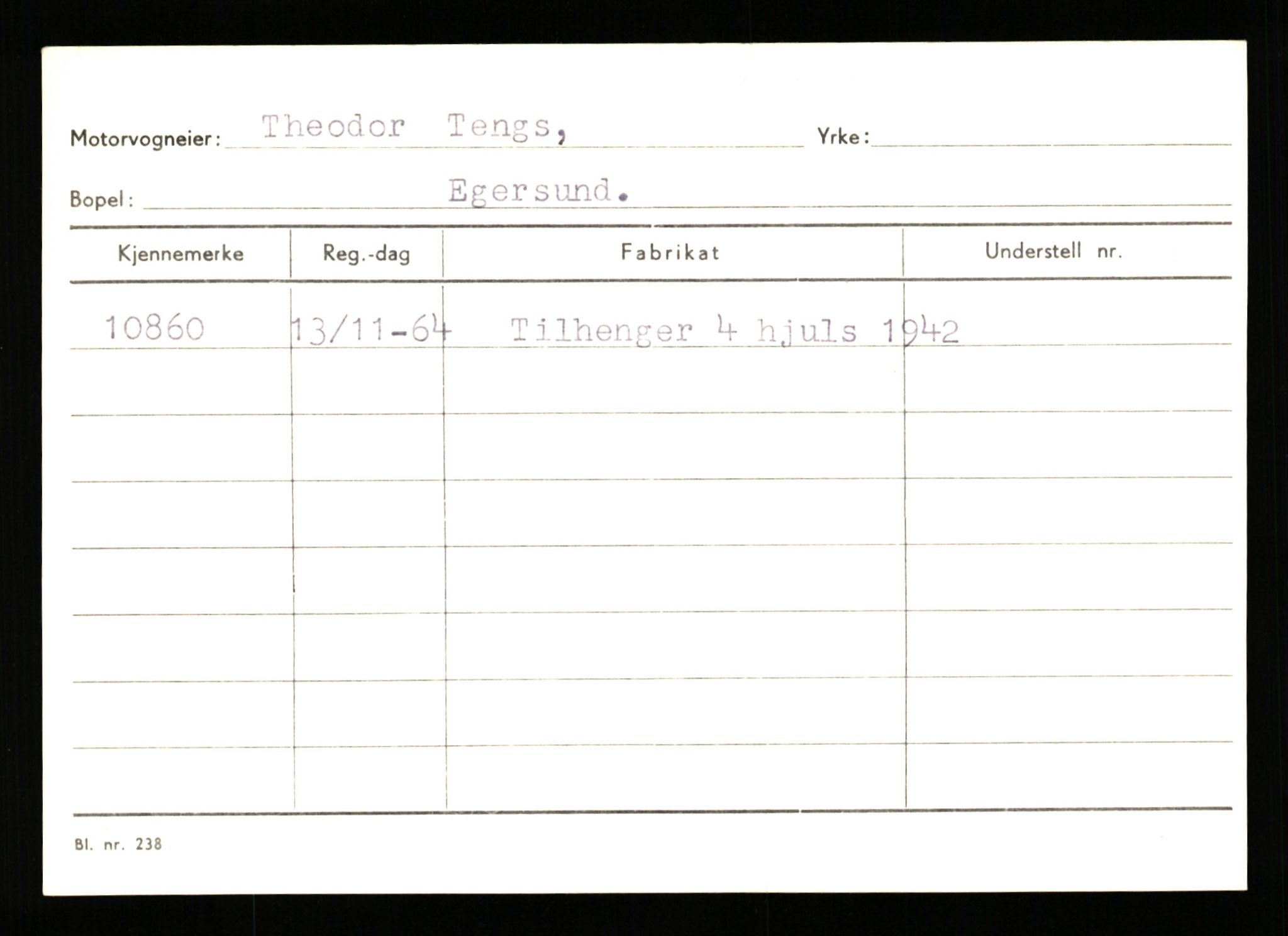 Stavanger trafikkstasjon, AV/SAST-A-101942/0/G/L0003: Registreringsnummer: 10466 - 15496, 1930-1971, p. 407