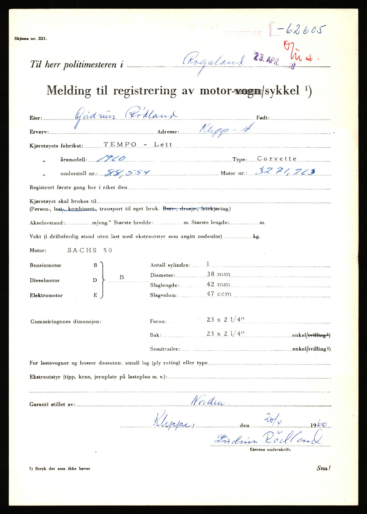 Stavanger trafikkstasjon, AV/SAST-A-101942/0/F/L0062: L-62000 - L-62699, 1930-1971, p. 2051