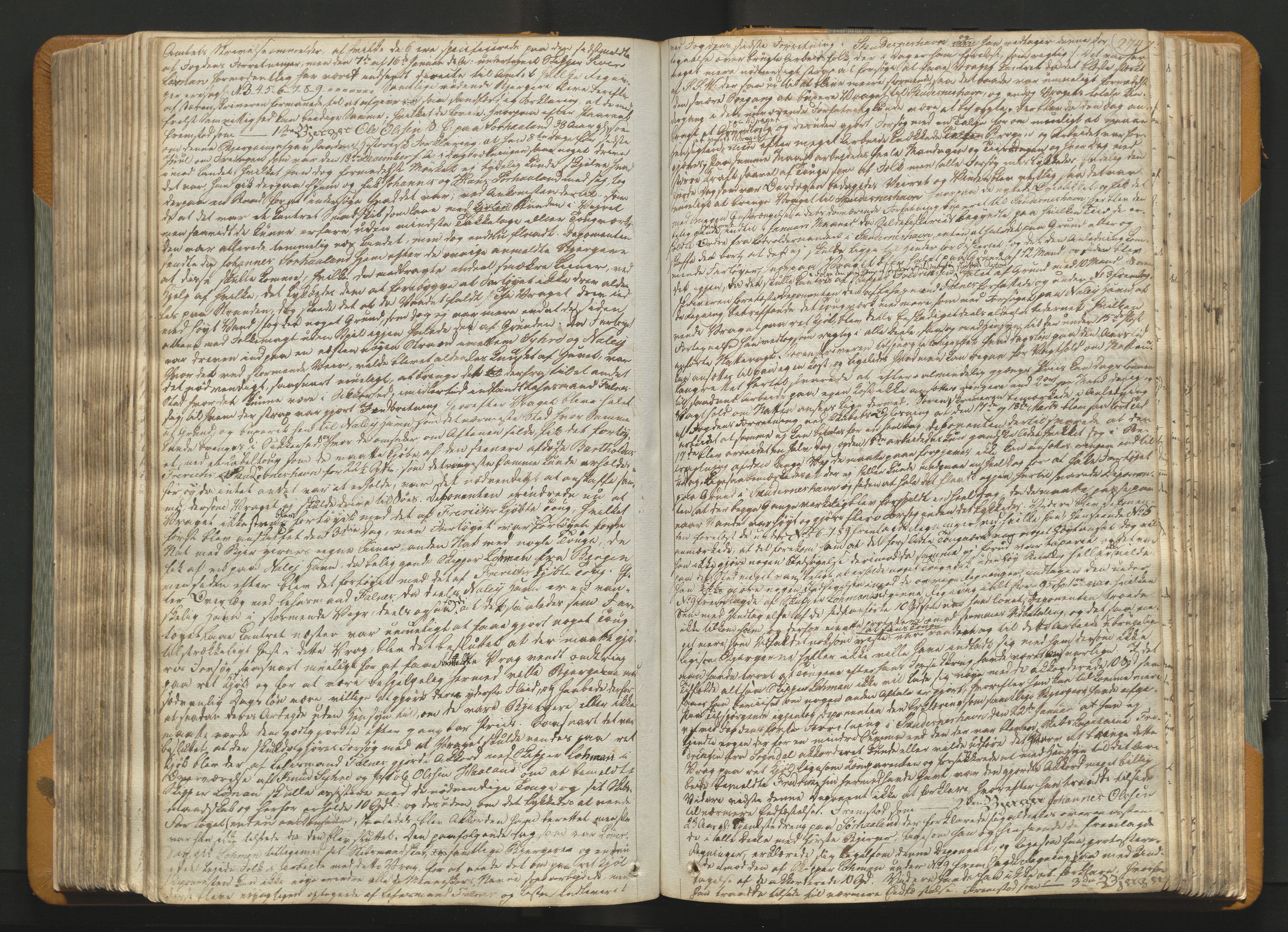 Karmsund sorenskriveri, AV/SAST-A-100311/01/I/IA/IAB/L0001: TINGBOK, 1810-1822, p. 273b-274a