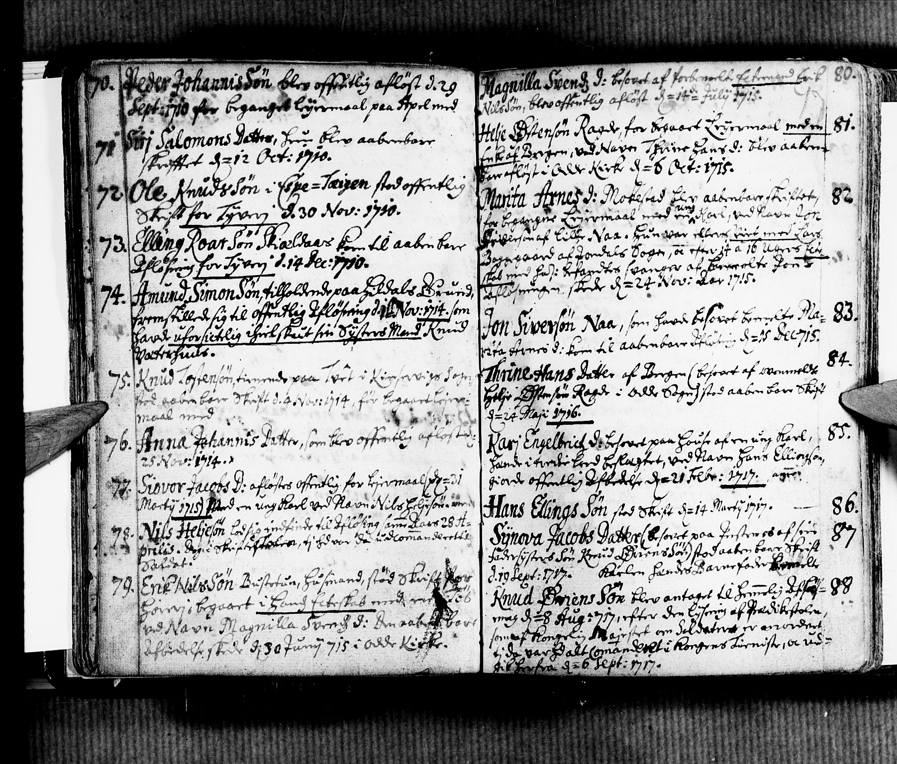 Ullensvang sokneprestembete, SAB/A-78701/H/Haa: Parish register (official) no. A 2, 1669-1732, p. 17