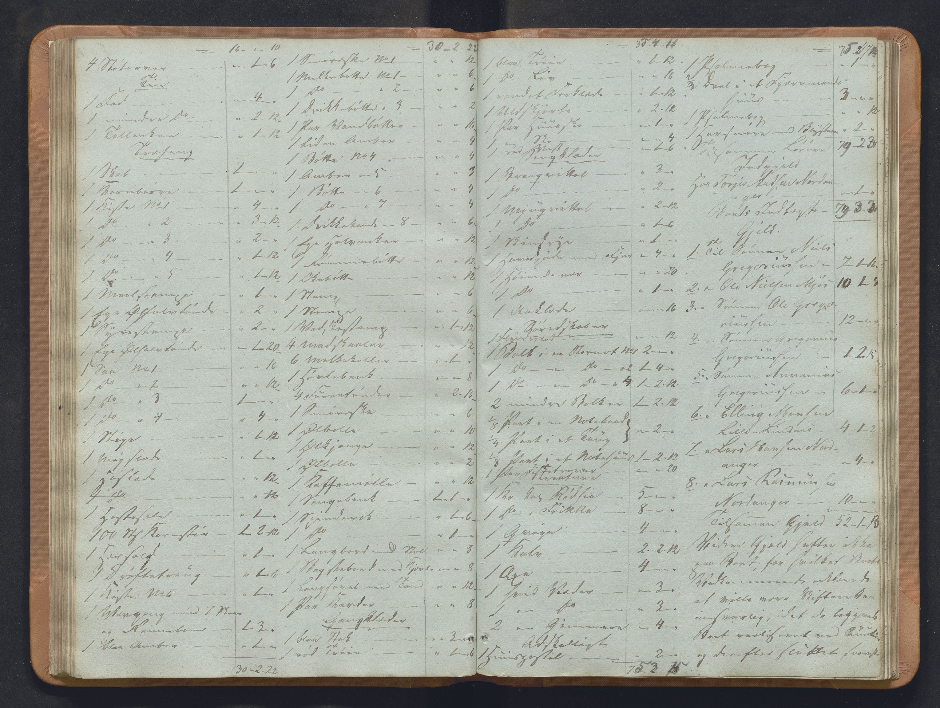 Nordhordland sorenskrivar, SAB/A-2901/1/H/Hb/L0018: Registreringsprotokollar, 1853-1856, p. 47