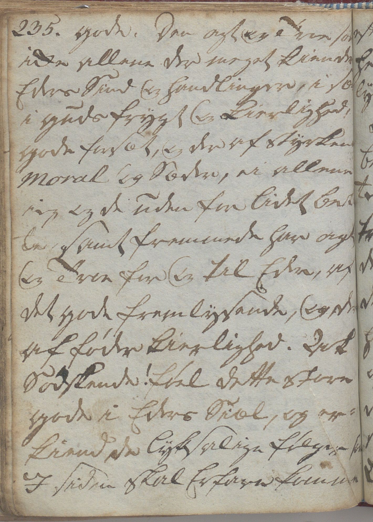 Heggtveitsamlingen, TMF/A-1007/H/L0047/0005: Kopibøker, brev etc.  / "MF I"(Kopibok frå Heggtveits samling), 1800-1823, p. 235