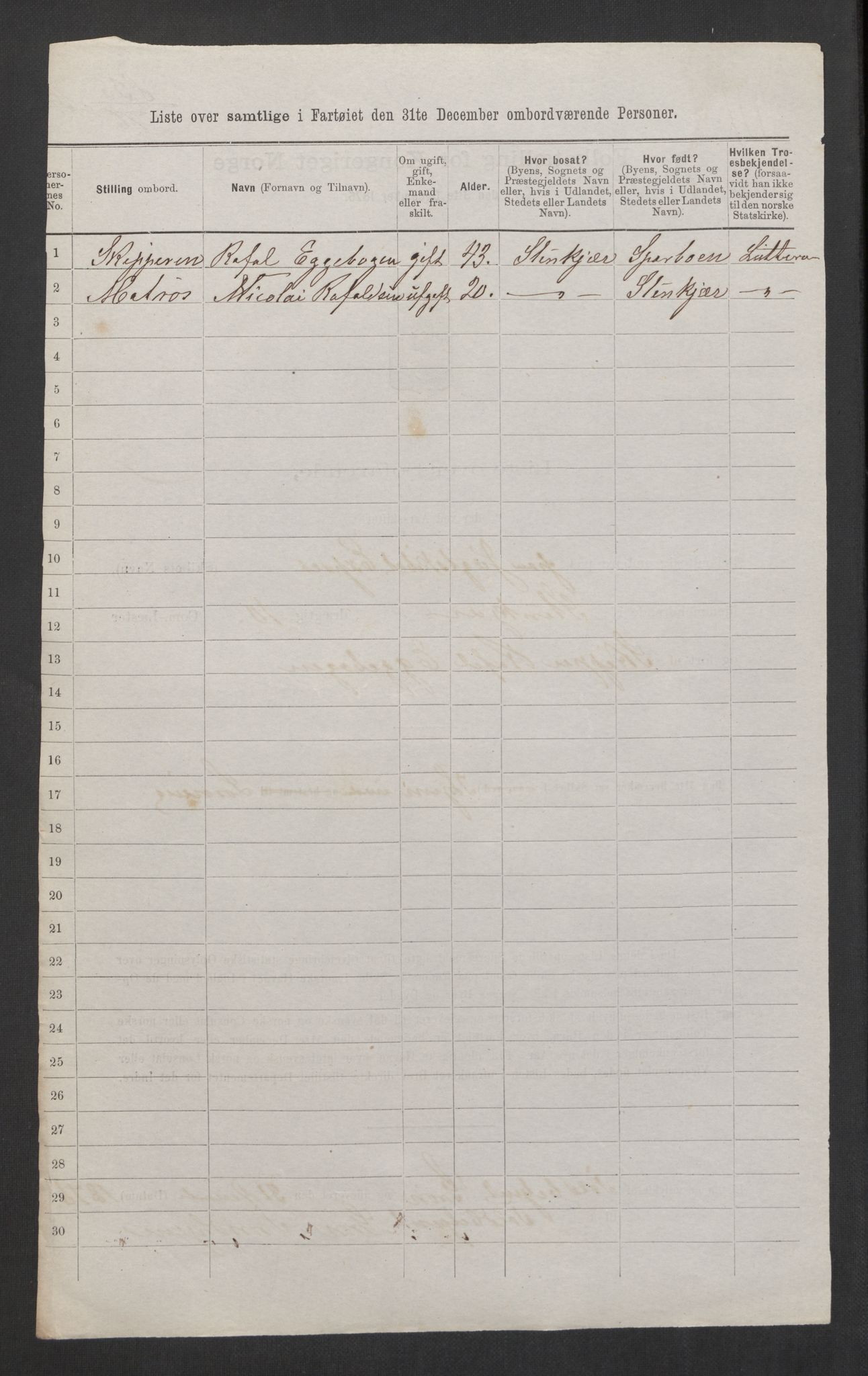 RA, 1875 census, lists of crew on ships: Ships in domestic ports, 1875, p. 1208