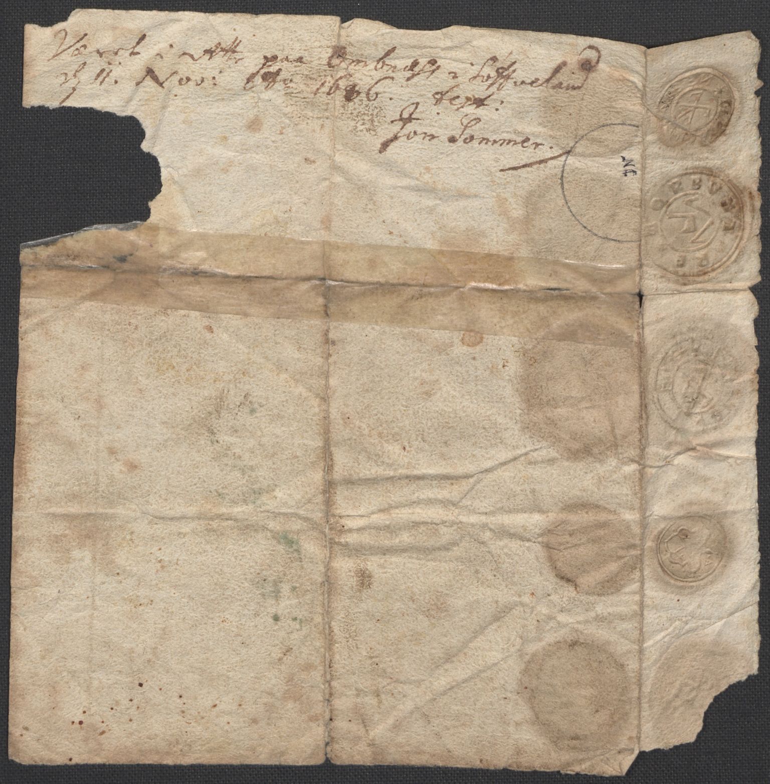 Riksarkivets diplomsamling, AV/RA-EA-5965/F02/L0090: Dokumenter, 1589, p. 10