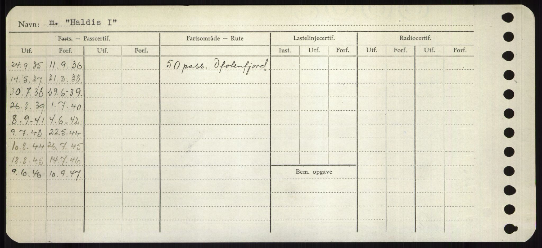 Sjøfartsdirektoratet med forløpere, Skipsmålingen, RA/S-1627/H/Hd/L0014: Fartøy, H-Havl, p. 104