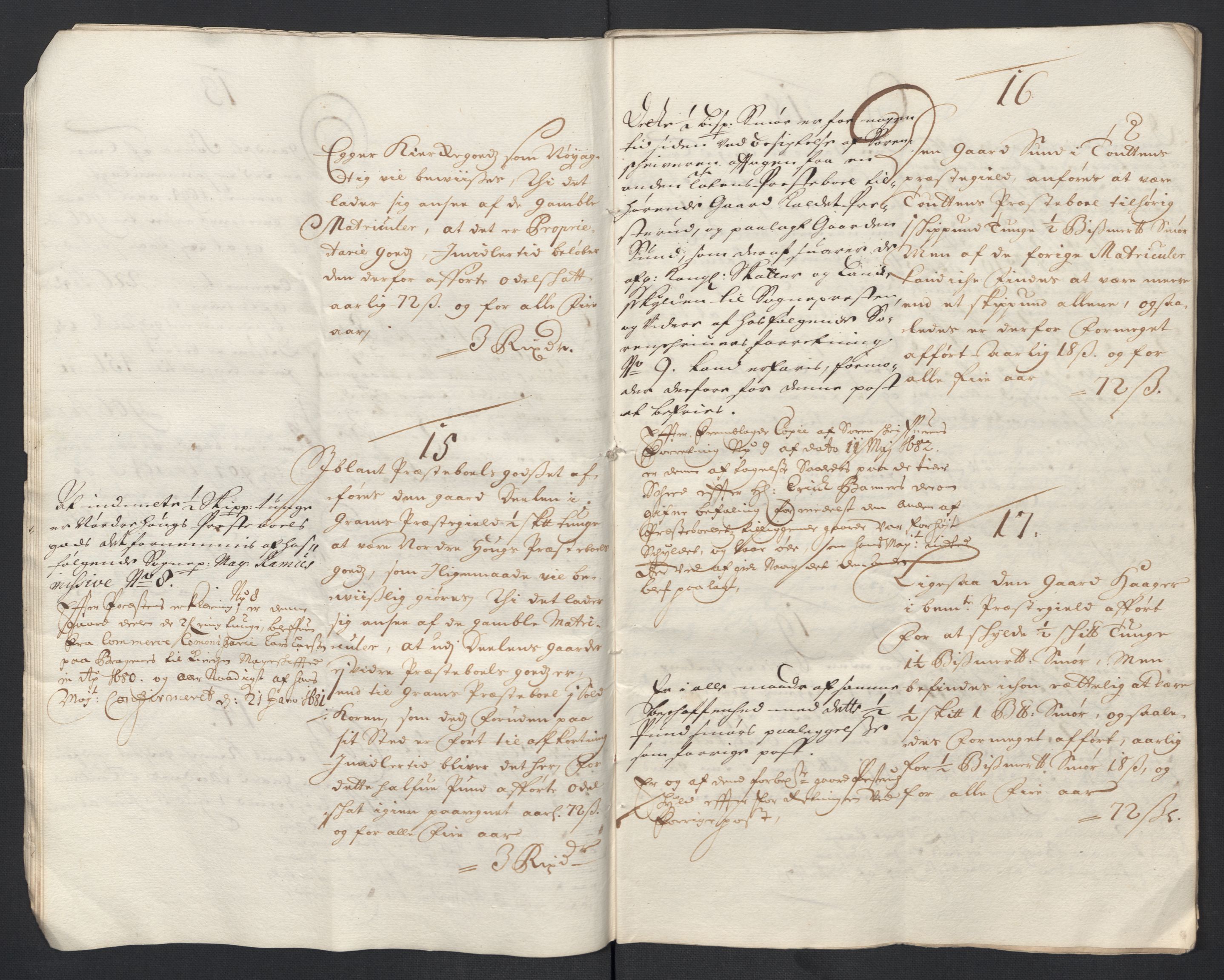 Rentekammeret inntil 1814, Reviderte regnskaper, Fogderegnskap, AV/RA-EA-4092/R18/L1294: Fogderegnskap Hadeland, Toten og Valdres, 1696, p. 208