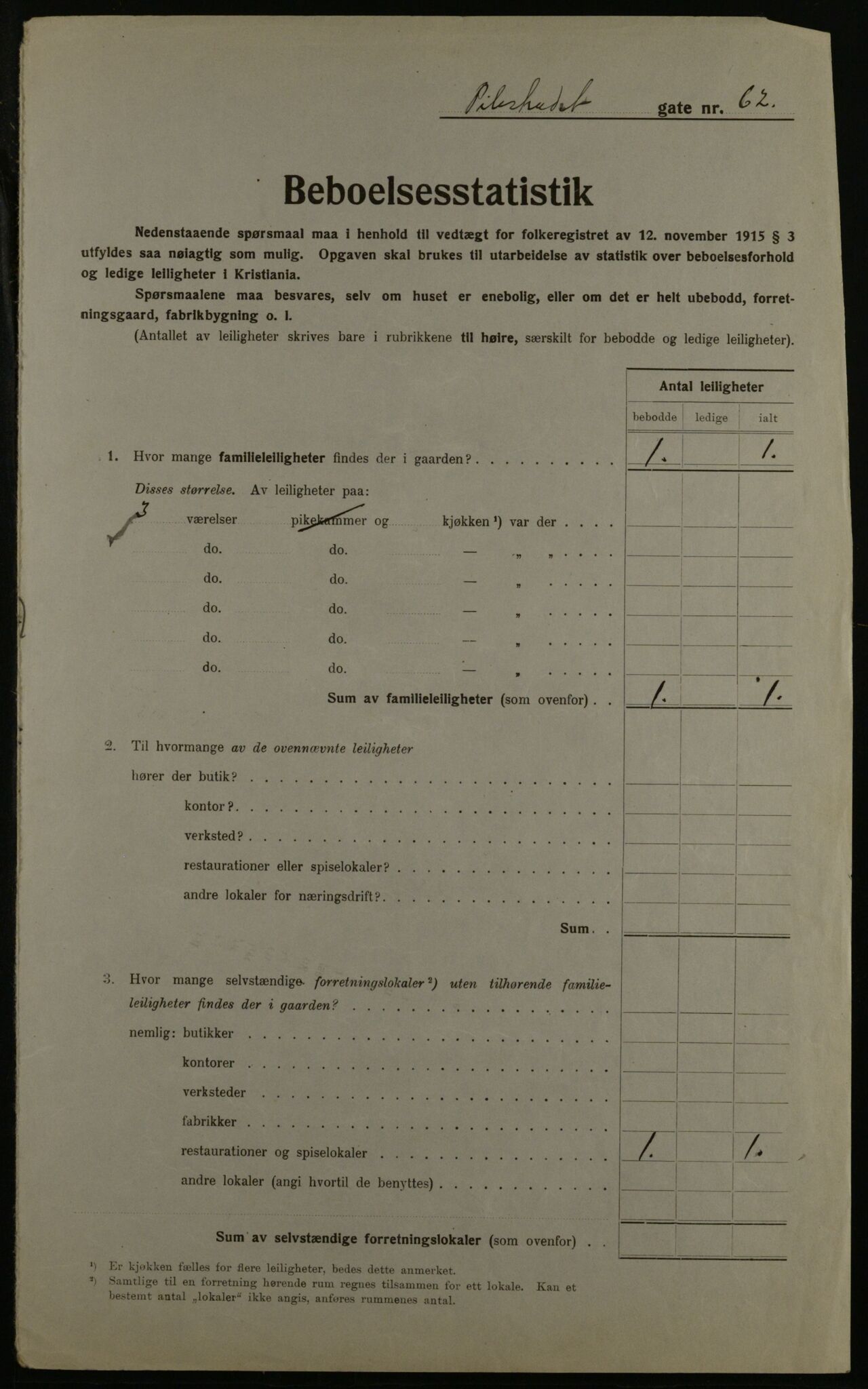 OBA, Municipal Census 1923 for Kristiania, 1923, p. 28499