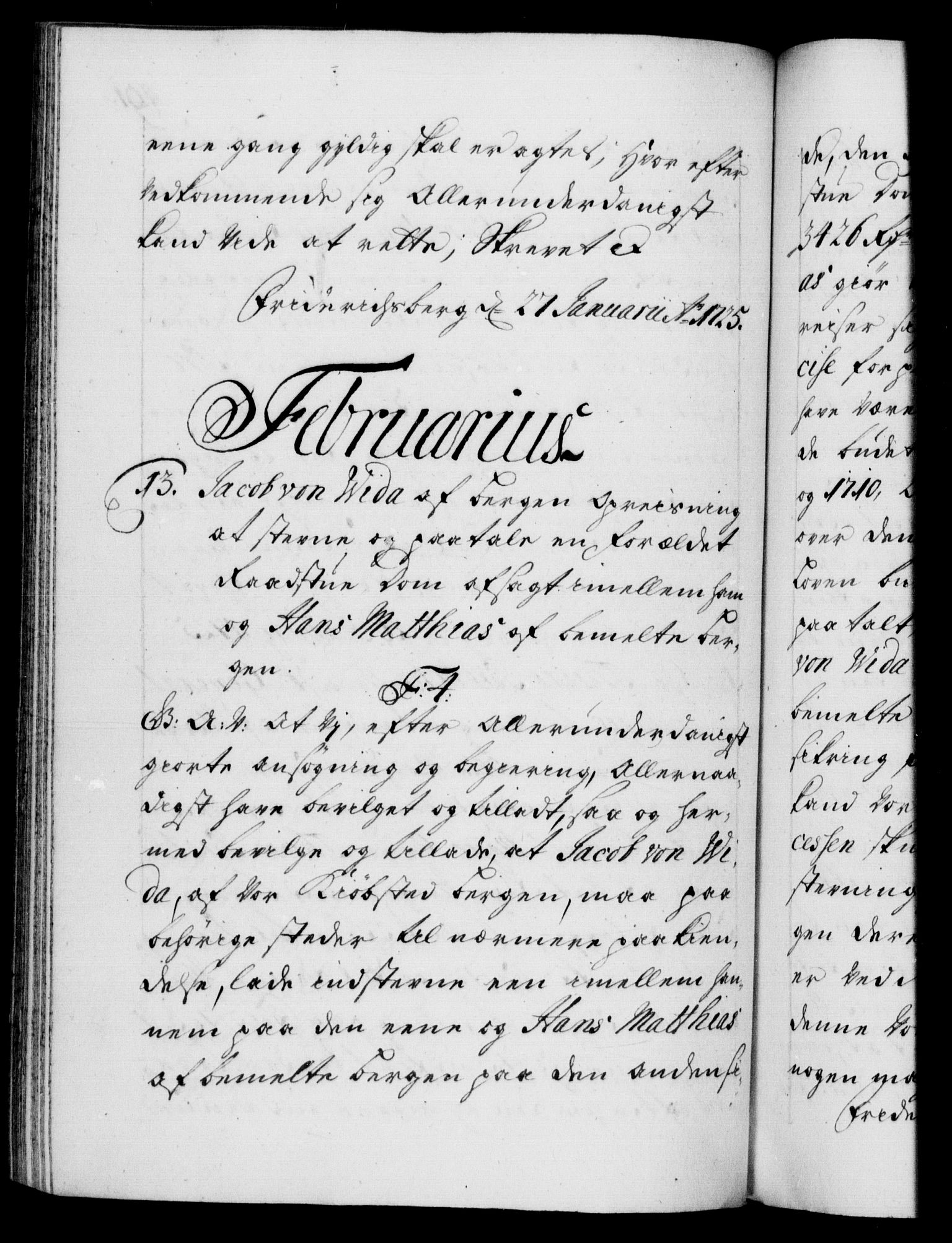 Danske Kanselli 1572-1799, AV/RA-EA-3023/F/Fc/Fca/Fcaa/L0024: Norske registre, 1723-1725, p. 491b