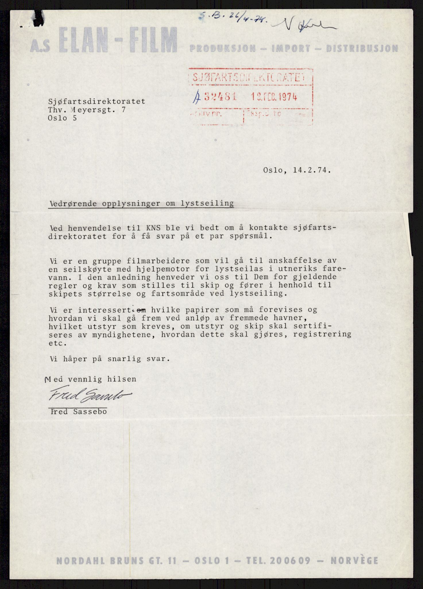 Sjøfartsdirektoratet med forløpere, generelt arkiv, AV/RA-S-1407/D/Du/Duc/L0641/0004: Skipskontrollen - Forskrifter    / Utleiebåter (2 mapper), 1977-1989, p. 167