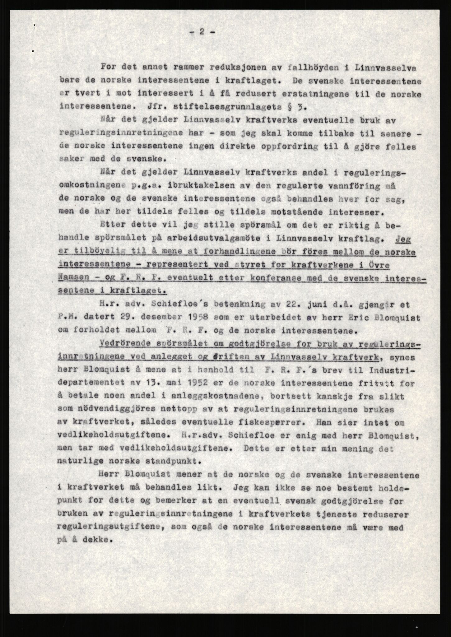 NVE, Administrasjonsdirektoratet 1961-1985, AV/RA-S-6097/D/Dc/Dca/L0088: Limingen / Kvarnbergsvatnet, 1957-1985, p. 583