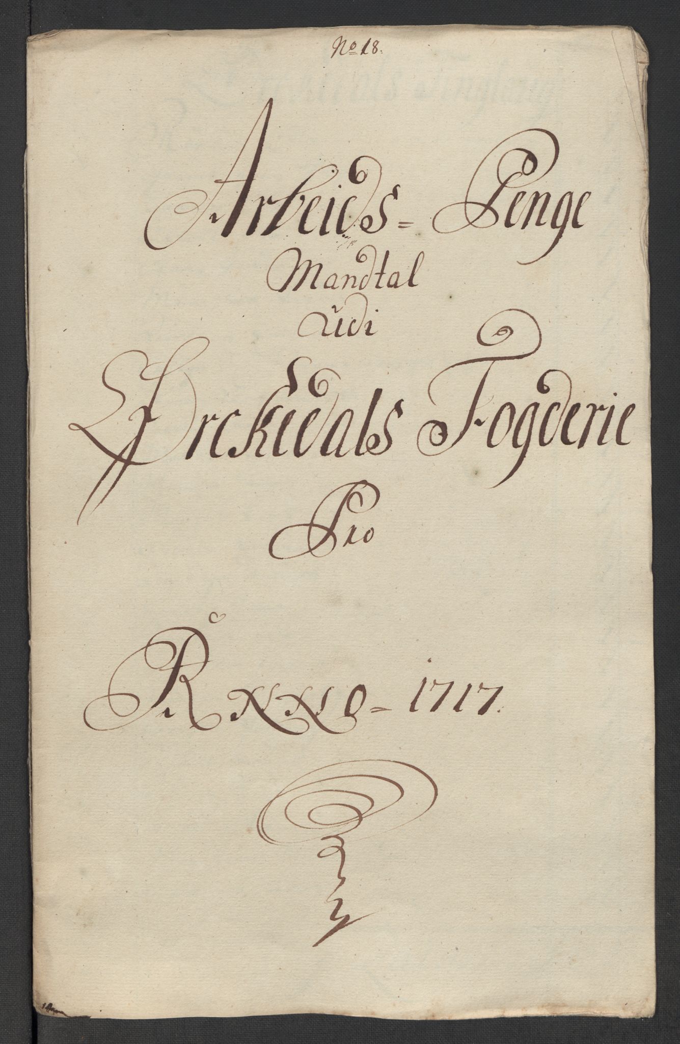Rentekammeret inntil 1814, Reviderte regnskaper, Fogderegnskap, RA/EA-4092/R60/L3969: Fogderegnskap Orkdal og Gauldal, 1717, p. 239