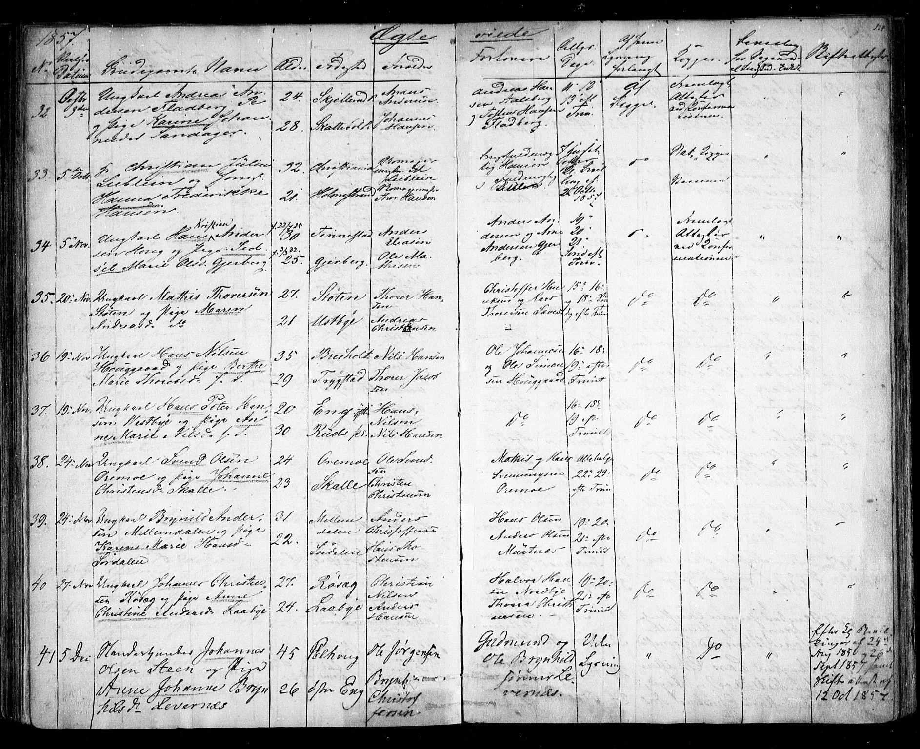 Rakkestad prestekontor Kirkebøker, AV/SAO-A-2008/F/Fa/L0010: Parish register (official) no. I 10, 1857-1861, p. 124