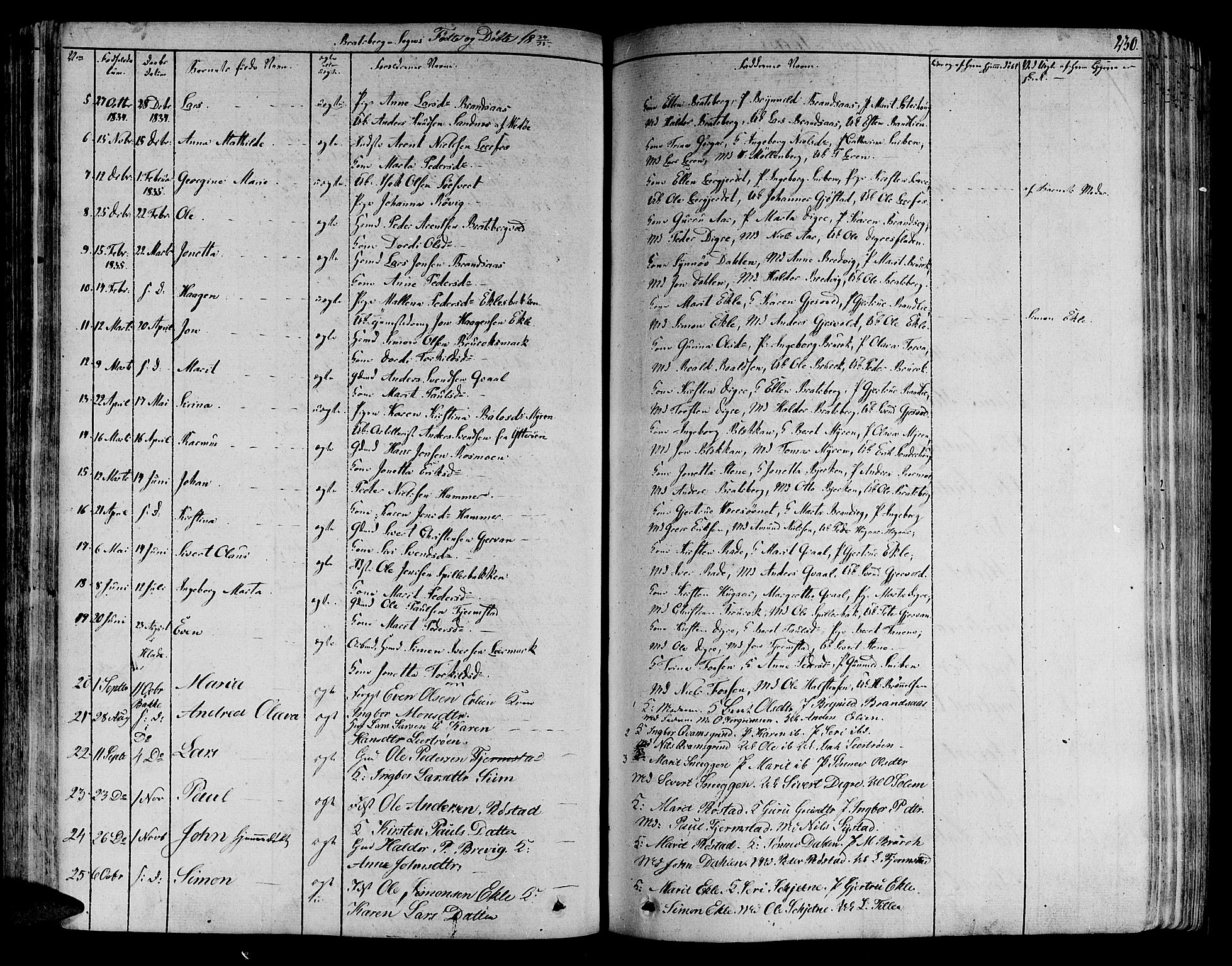 Ministerialprotokoller, klokkerbøker og fødselsregistre - Sør-Trøndelag, SAT/A-1456/606/L0289: Parish register (official) no. 606A04 /4, 1826-1840, p. 230