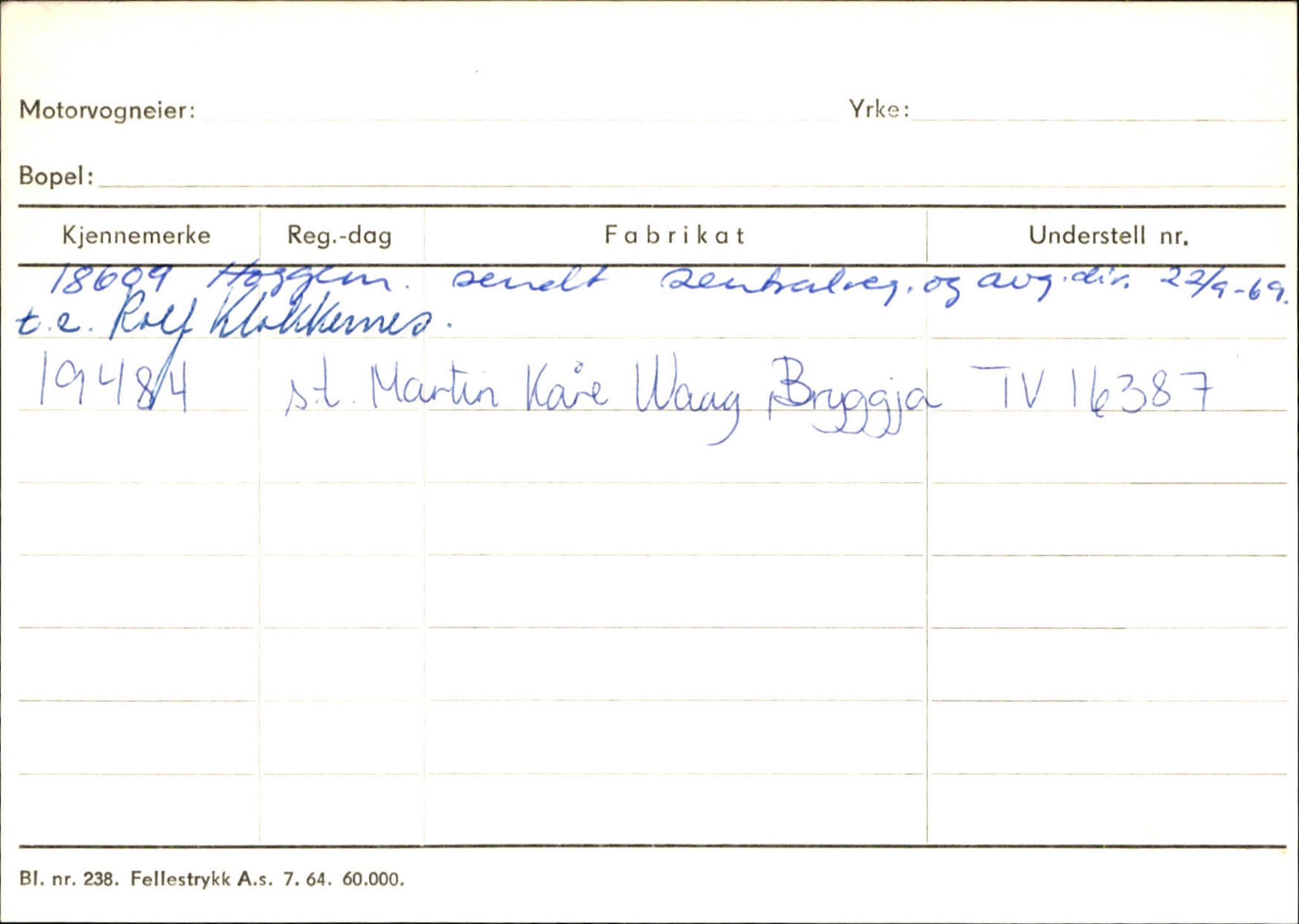 Statens vegvesen, Sogn og Fjordane vegkontor, AV/SAB-A-5301/4/F/L0132: Eigarregister Askvoll A-Å. Balestrand A-Å, 1945-1975, p. 653