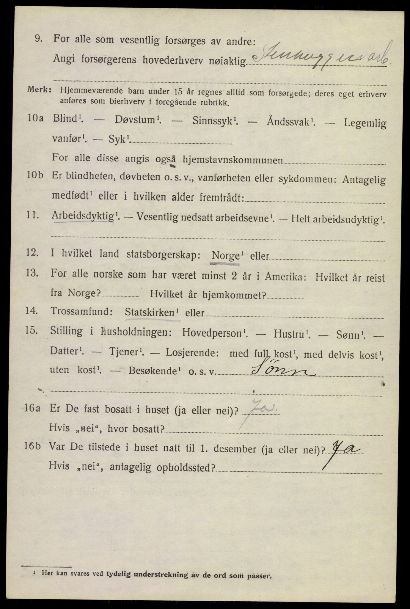 SAKO, 1920 census for Røyken, 1920, p. 3617