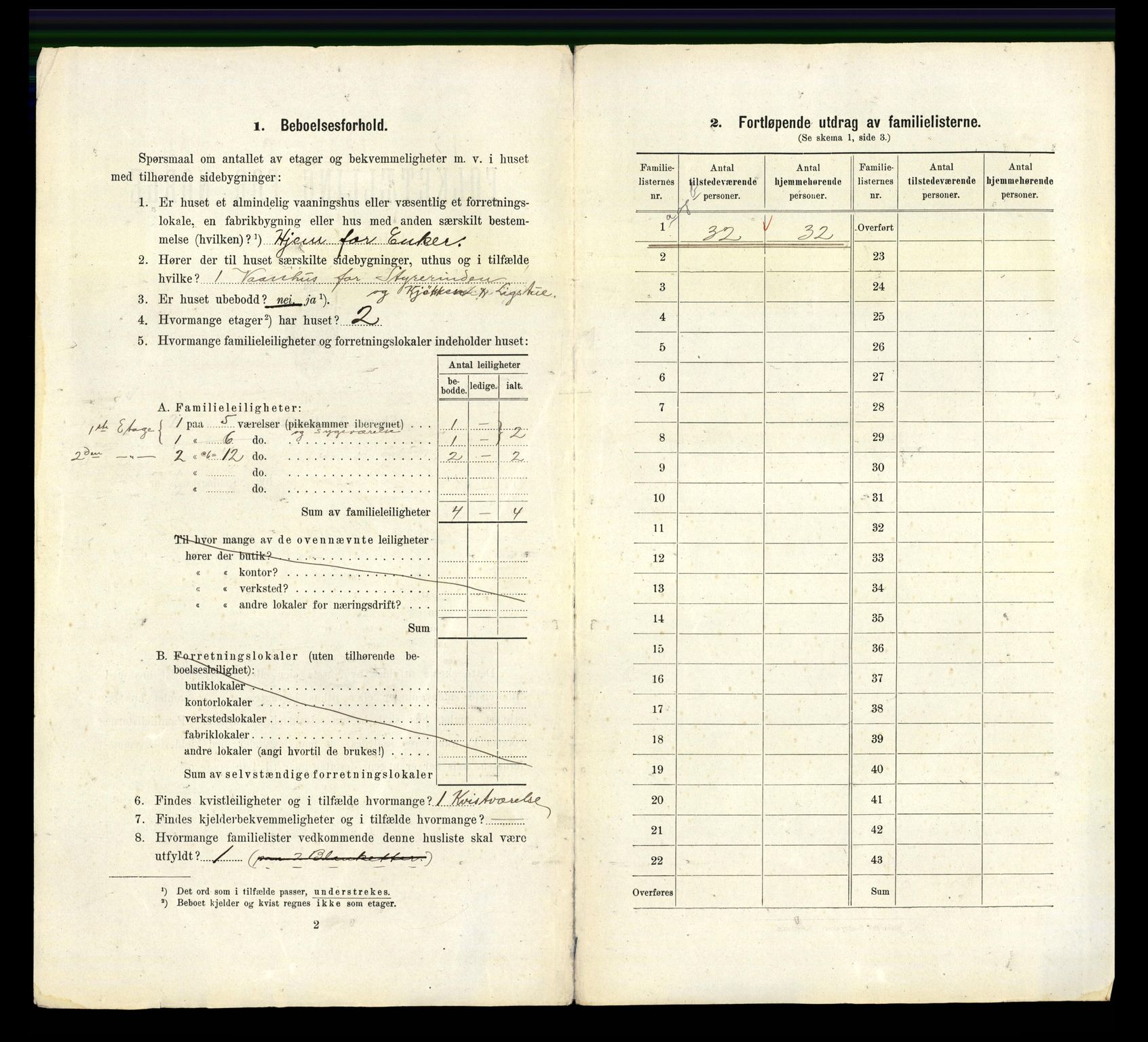 RA, 1910 census for Bergen, 1910, p. 24494