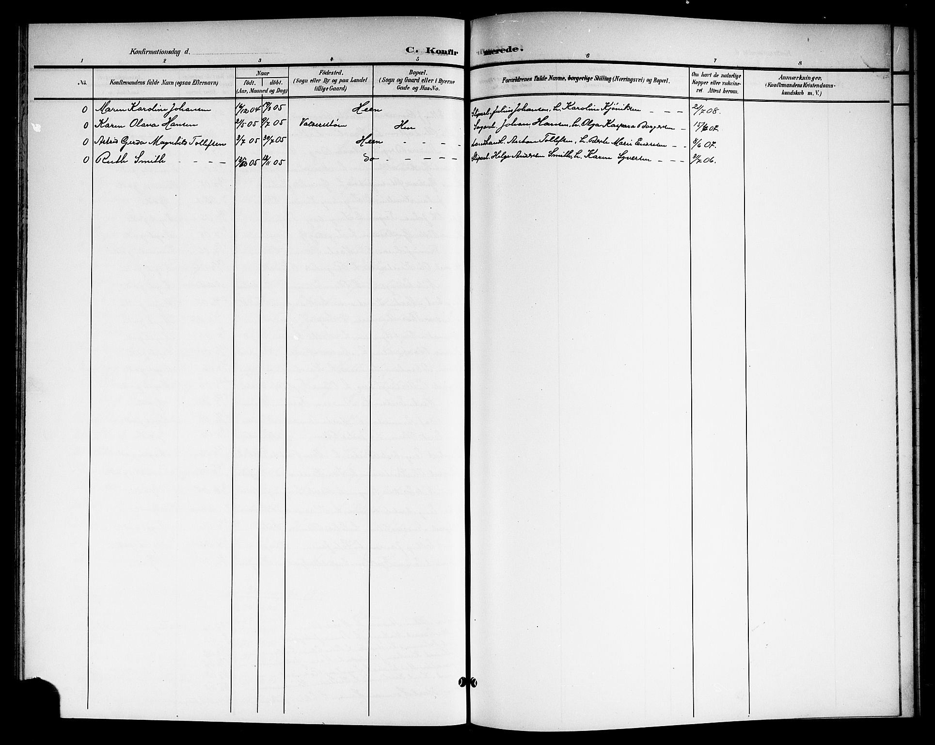 Ådal kirkebøker, AV/SAKO-A-248/G/Gc/L0002: Parish register (copy) no. III 2, 1899-1919