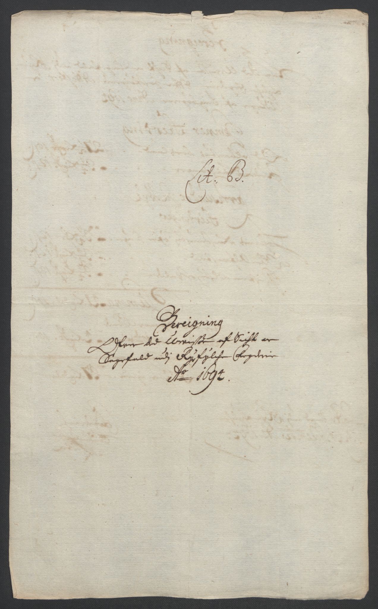 Rentekammeret inntil 1814, Reviderte regnskaper, Fogderegnskap, AV/RA-EA-4092/R47/L2857: Fogderegnskap Ryfylke, 1694-1696, p. 15