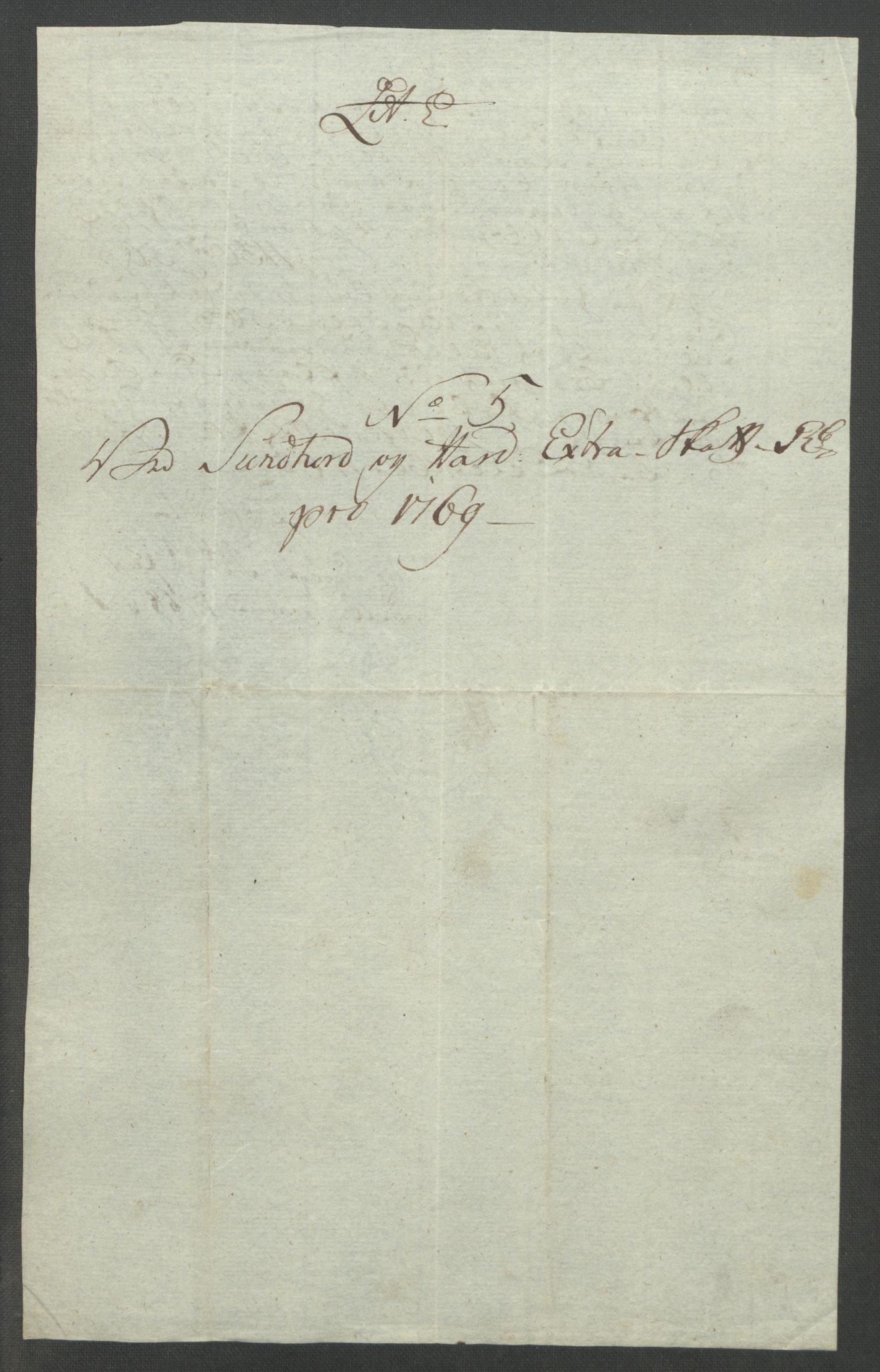 Rentekammeret inntil 1814, Reviderte regnskaper, Fogderegnskap, RA/EA-4092/R48/L3136: Ekstraskatten Sunnhordland og Hardanger, 1762-1772, p. 199