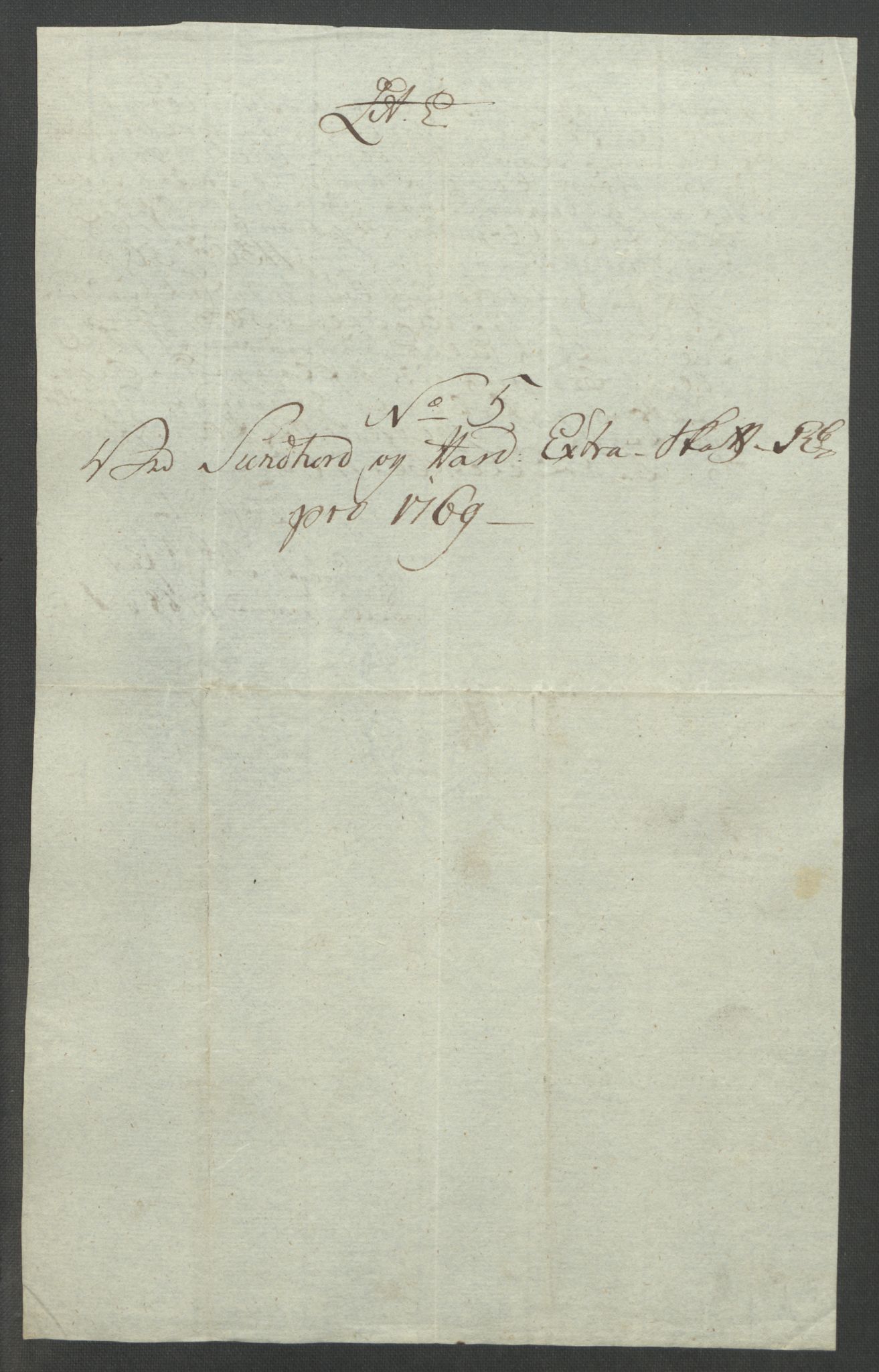 Rentekammeret inntil 1814, Reviderte regnskaper, Fogderegnskap, AV/RA-EA-4092/R48/L3136: Ekstraskatten Sunnhordland og Hardanger, 1762-1772, p. 199