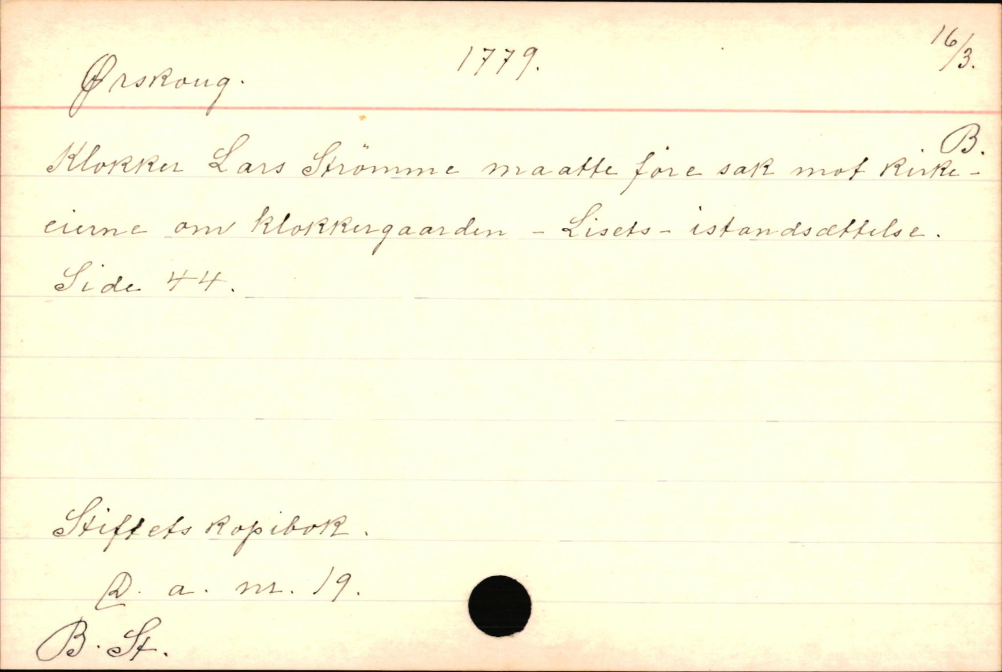 Haugen, Johannes - lærer, AV/SAB-SAB/PA-0036/01/L0001: Om klokkere og lærere, 1521-1904, p. 11091