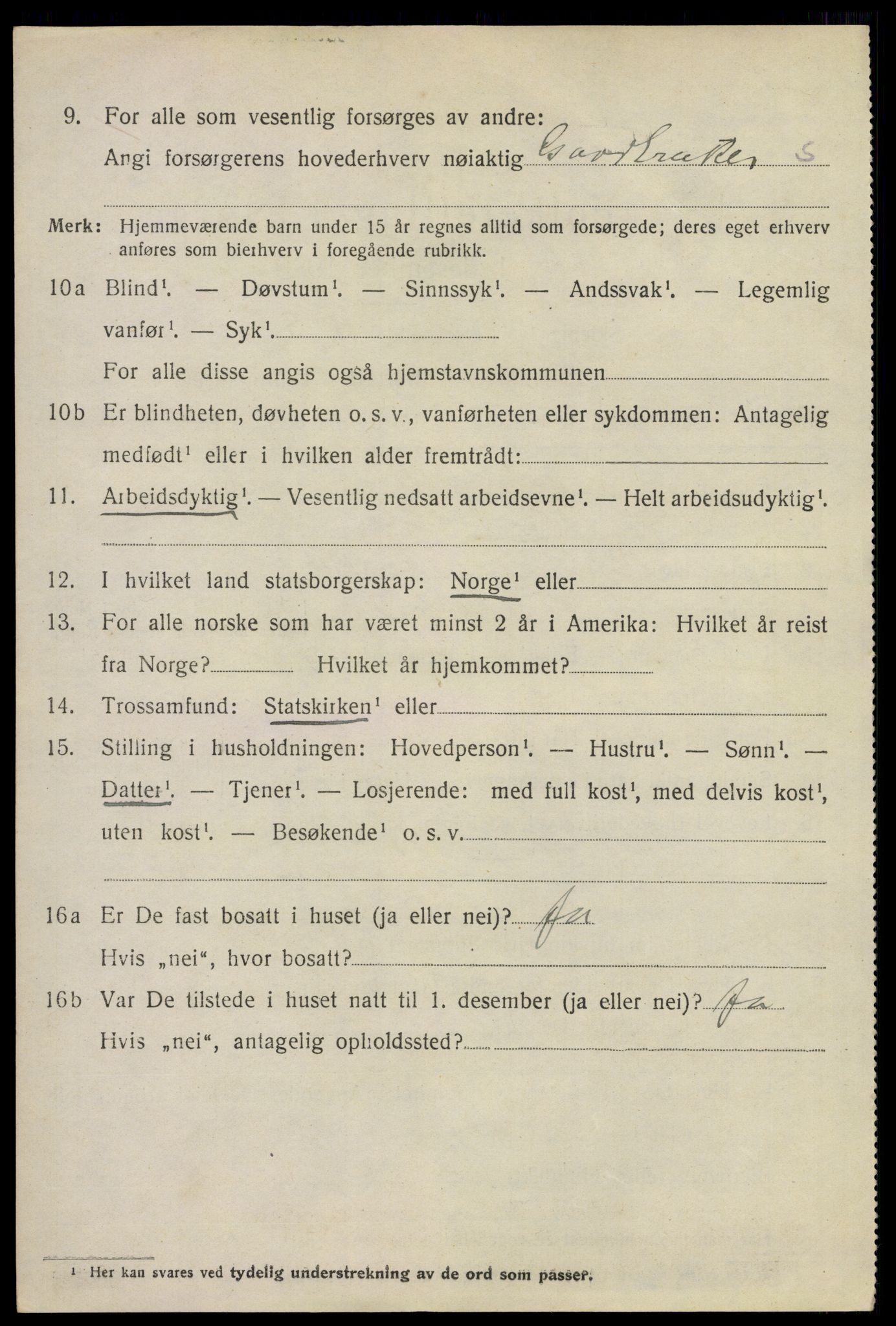 SAO, 1920 census for Blaker, 1920, p. 2008