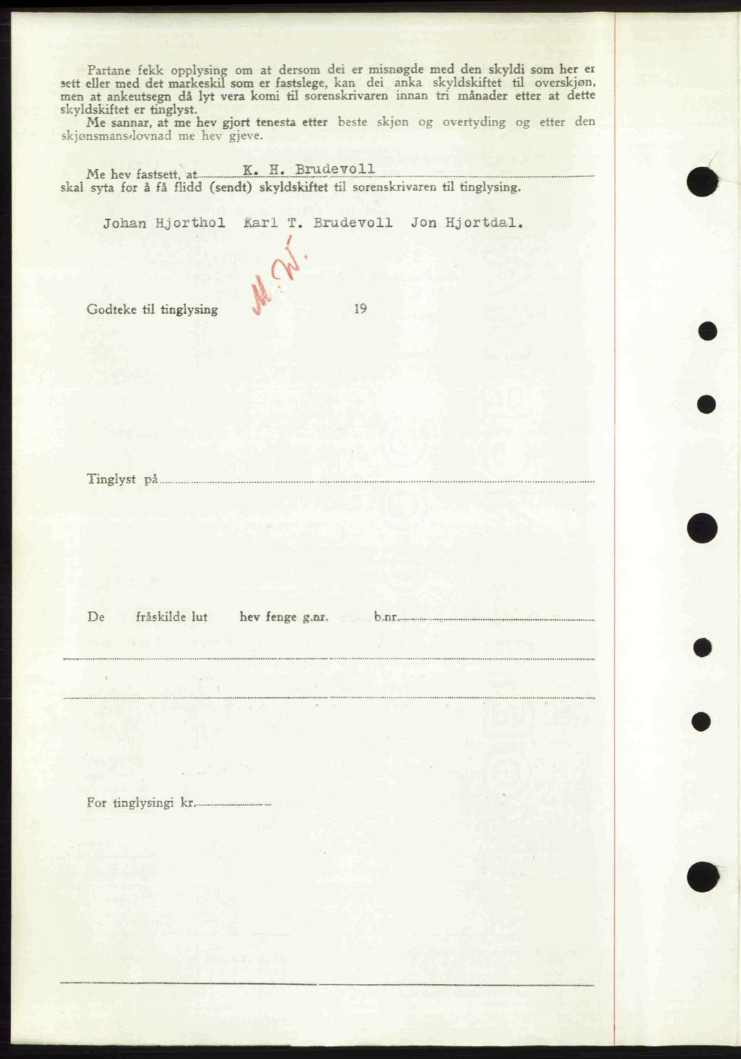 Nordre Sunnmøre sorenskriveri, AV/SAT-A-0006/1/2/2C/2Ca: Mortgage book no. A36, 1950-1950, Diary no: : 2149/1950