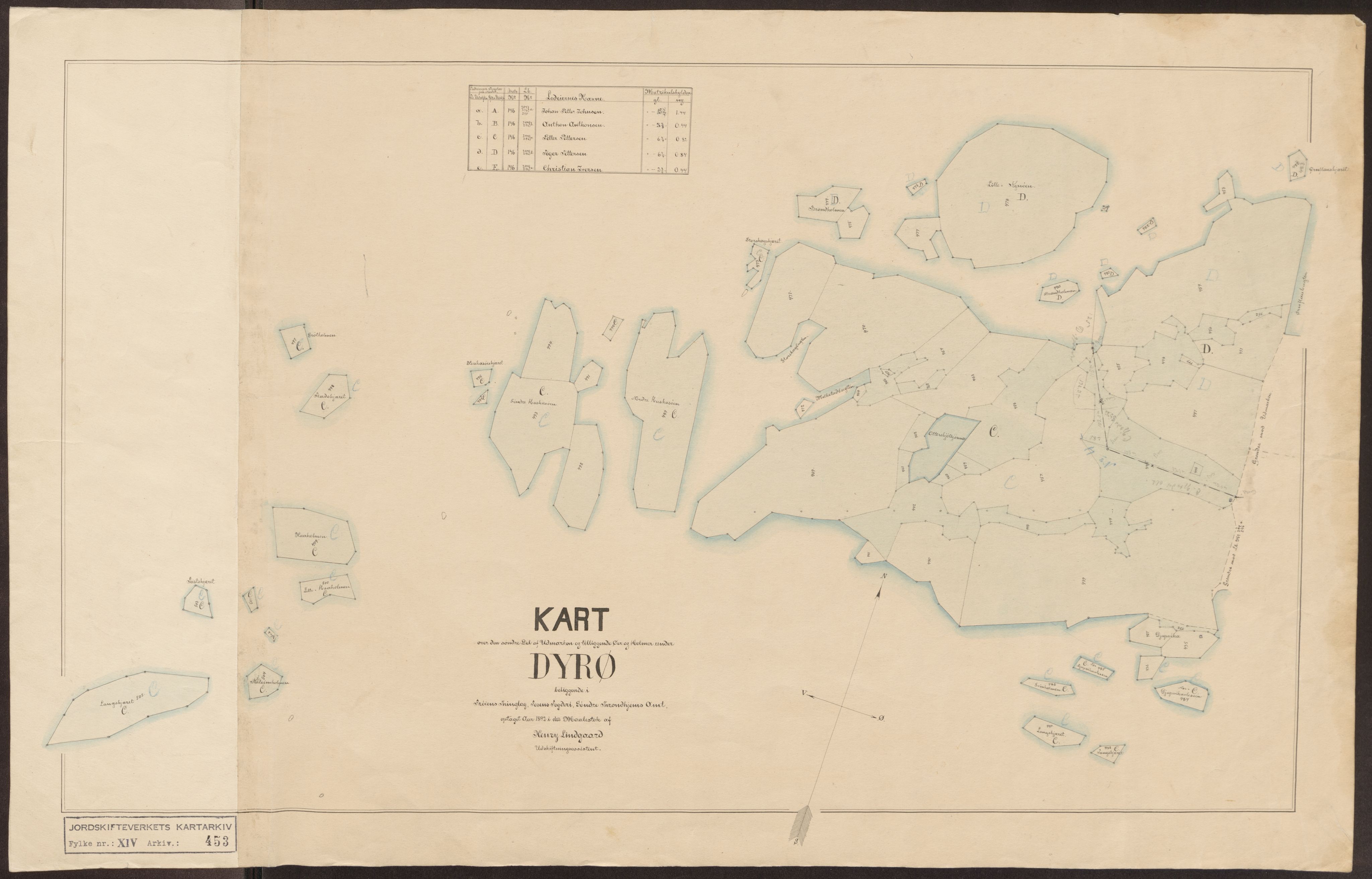 Jordskifteverkets kartarkiv, RA/S-3929/T, 1859-1988, p. 606