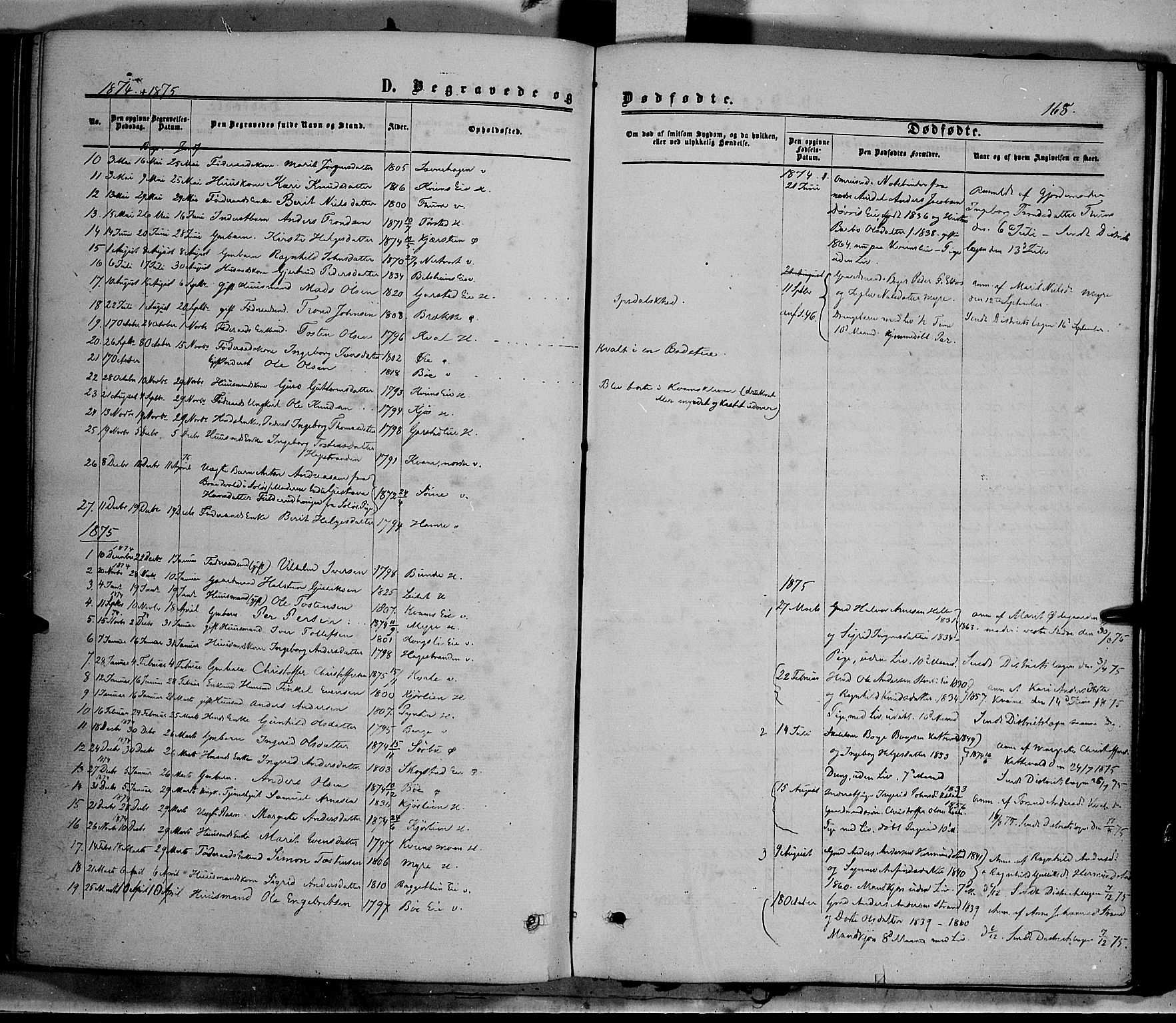 Vang prestekontor, Valdres, SAH/PREST-140/H/Ha/L0007: Parish register (official) no. 7, 1865-1881, p. 168