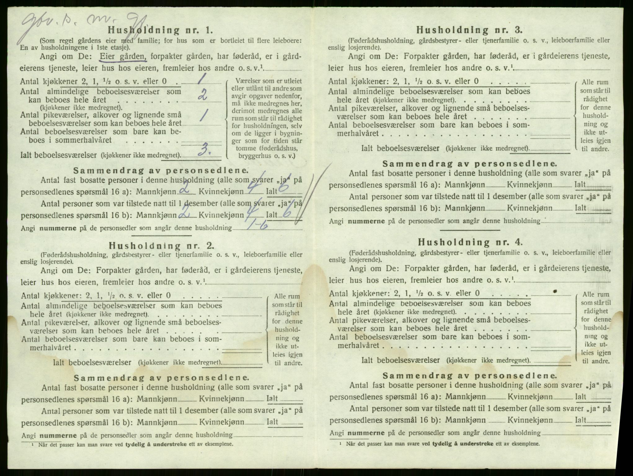 SAKO, 1920 census for Sande, 1920, p. 748