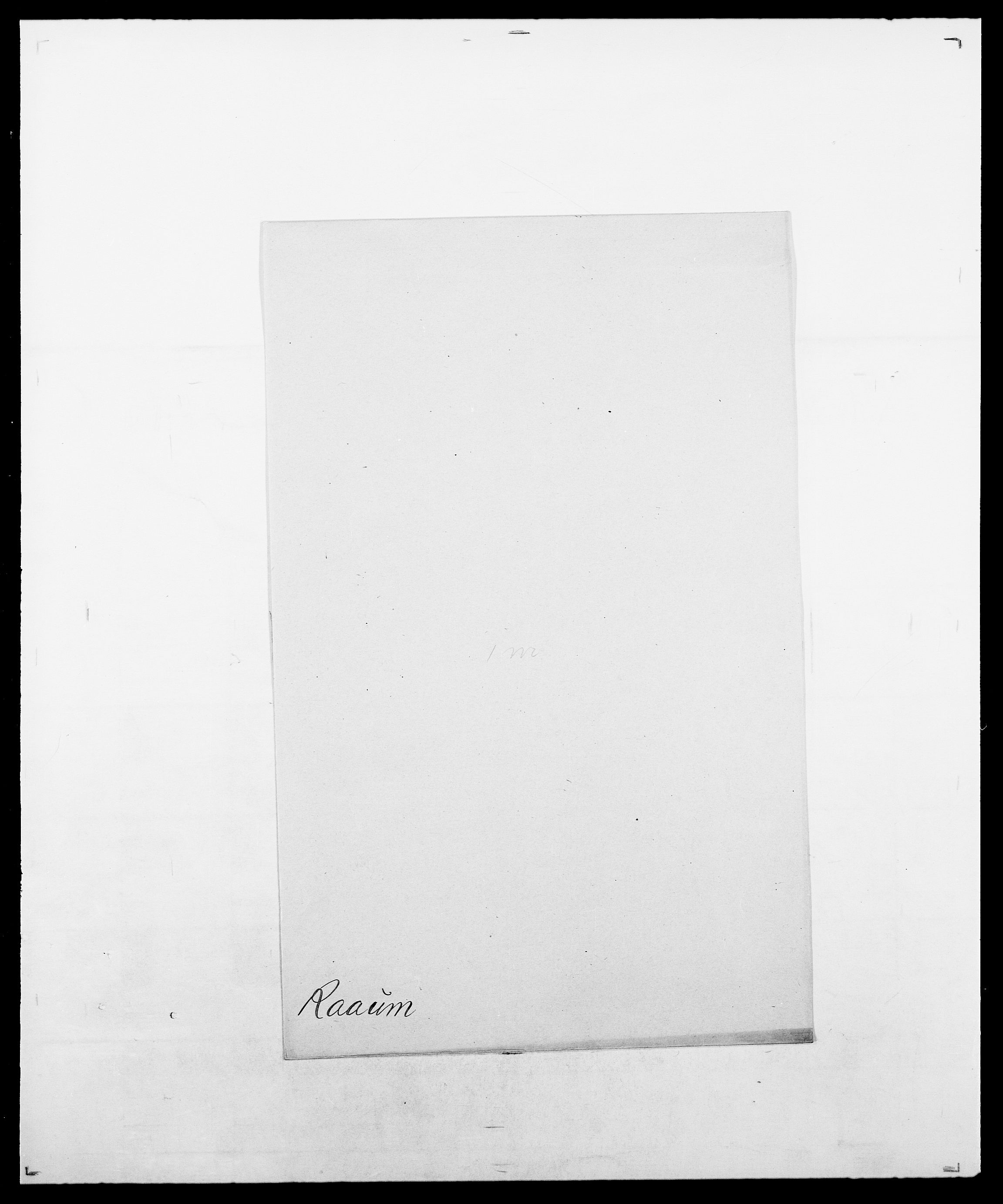 Delgobe, Charles Antoine - samling, SAO/PAO-0038/D/Da/L0031: de Place - Raaum, p. 539