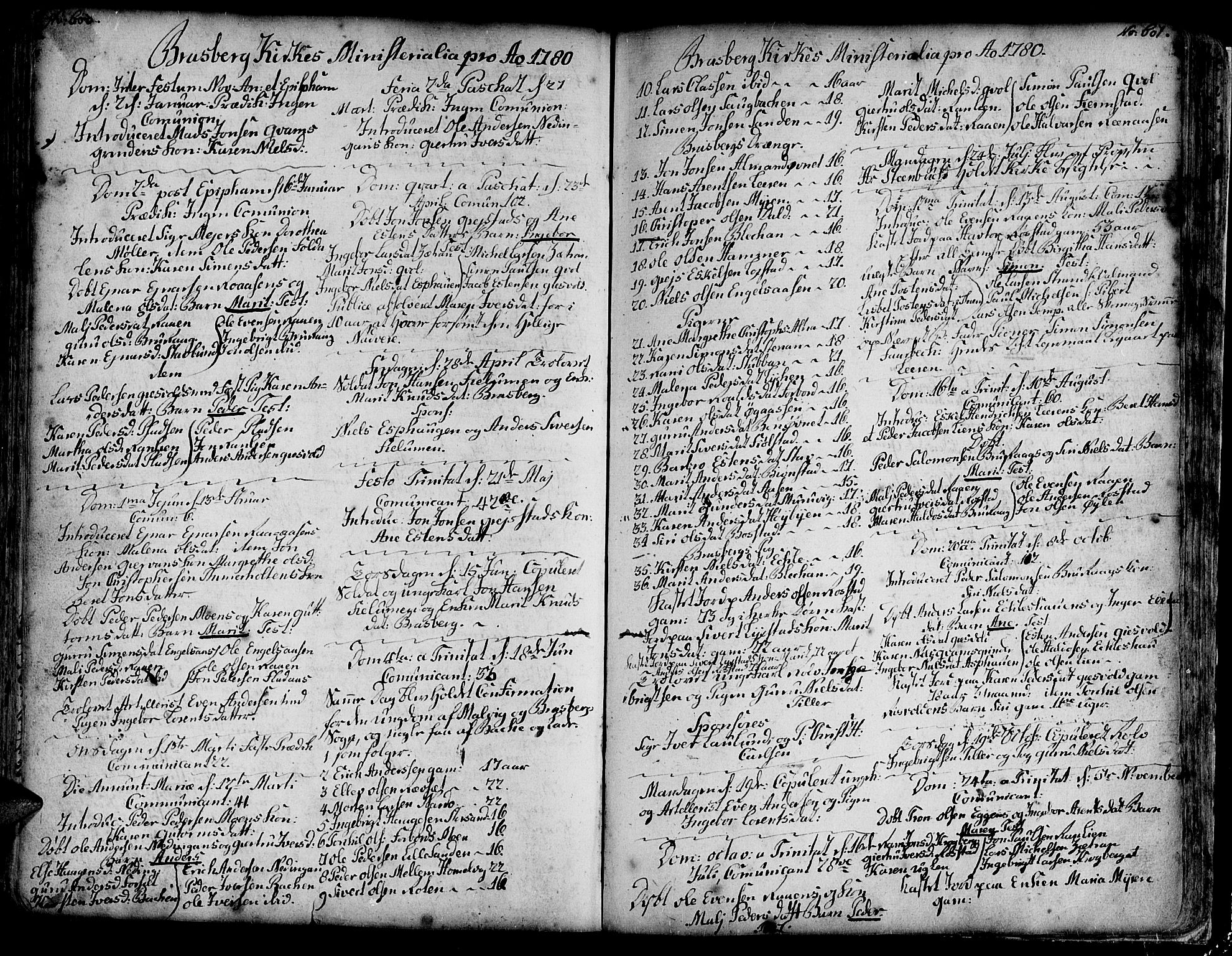 Ministerialprotokoller, klokkerbøker og fødselsregistre - Sør-Trøndelag, SAT/A-1456/606/L0278: Parish register (official) no. 606A01 /4, 1727-1780, p. 600-601