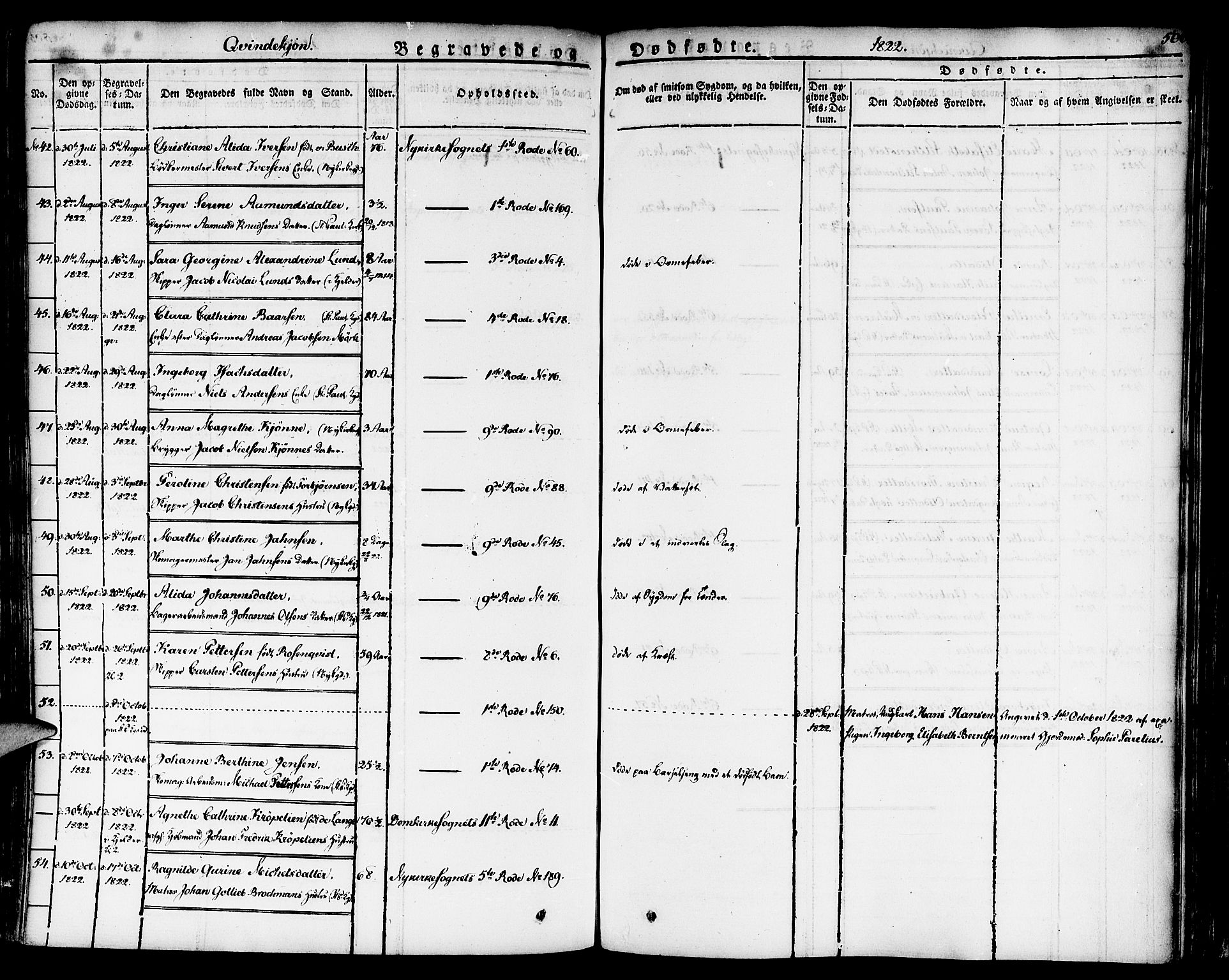 Nykirken Sokneprestembete, AV/SAB-A-77101/H/Haa/L0012: Parish register (official) no. A 12, 1821-1844, p. 506