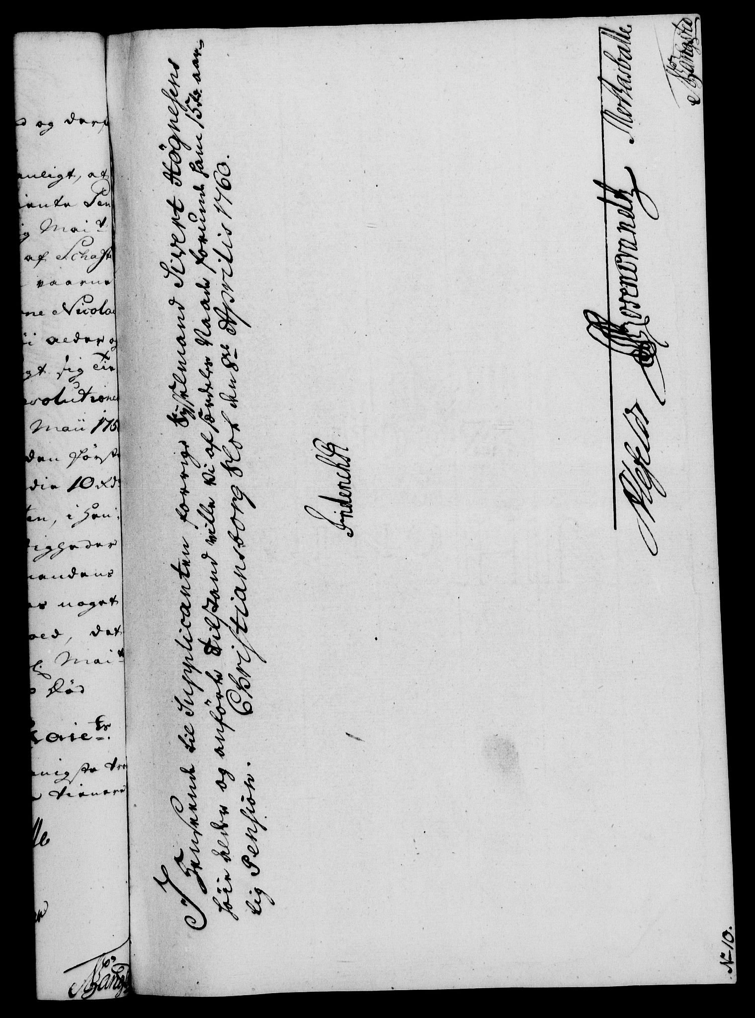 Rentekammeret, Kammerkanselliet, RA/EA-3111/G/Gf/Gfa/L0042: Norsk relasjons- og resolusjonsprotokoll (merket RK 52.42), 1760, p. 189