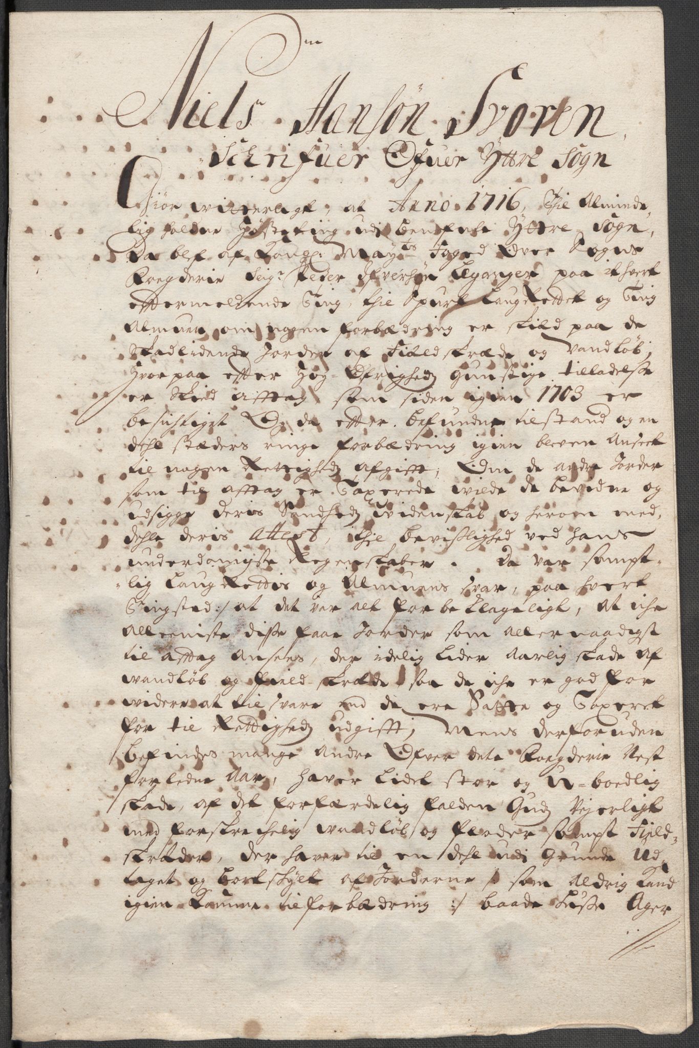 Rentekammeret inntil 1814, Reviderte regnskaper, Fogderegnskap, RA/EA-4092/R52/L3320: Fogderegnskap Sogn, 1715-1716, p. 523