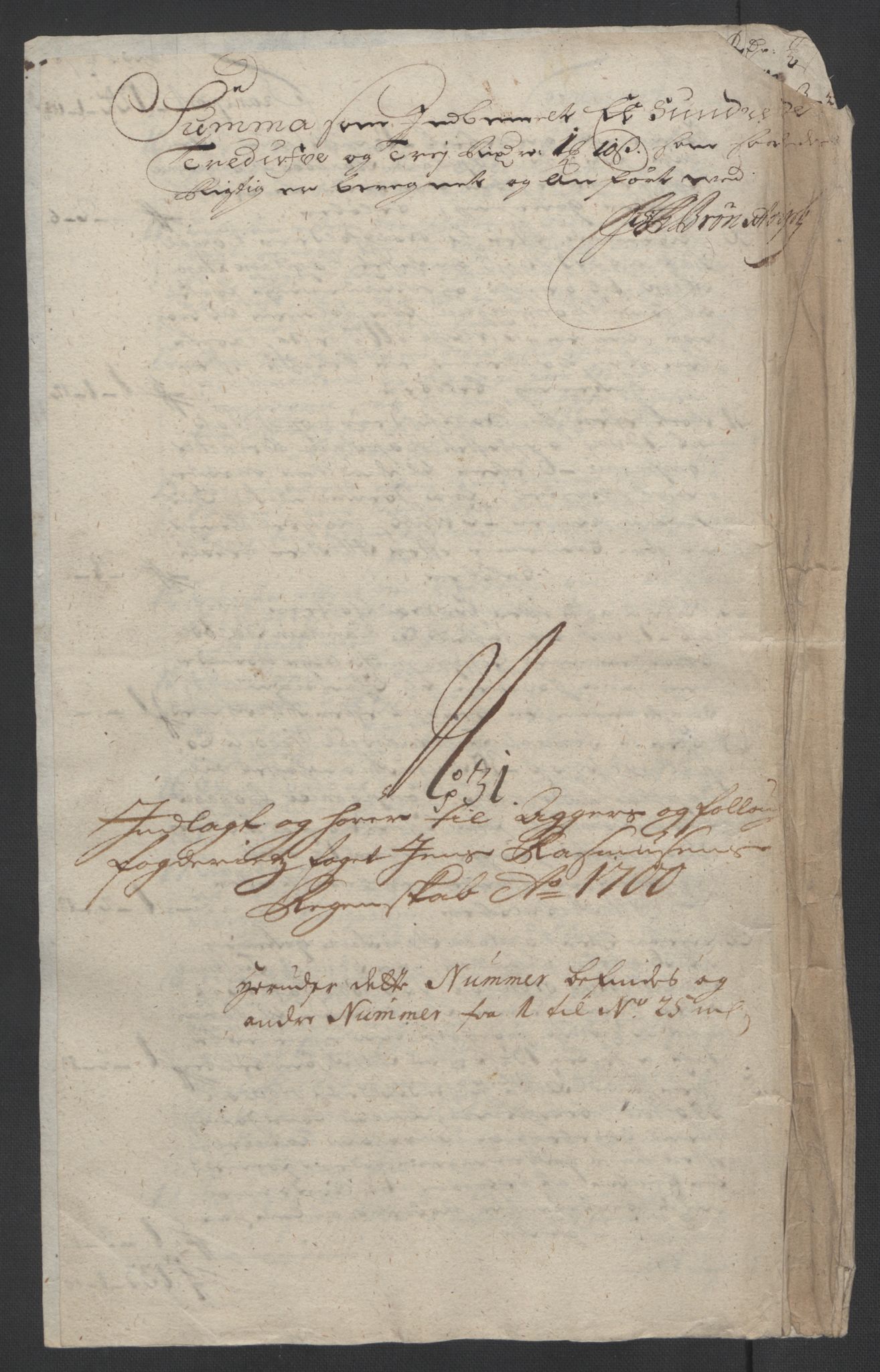 Rentekammeret inntil 1814, Reviderte regnskaper, Fogderegnskap, AV/RA-EA-4092/R10/L0443: Fogderegnskap Aker og Follo, 1700, p. 163